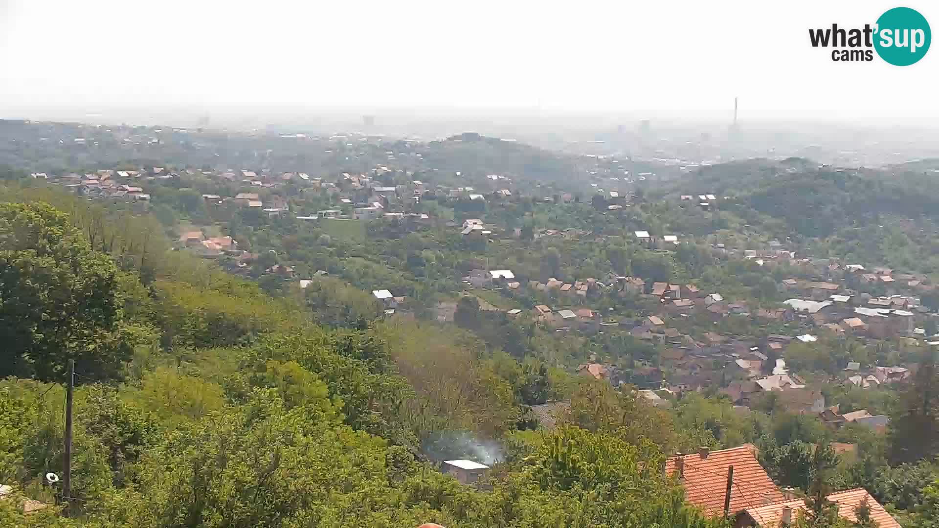 Panoramablick von Zagreb