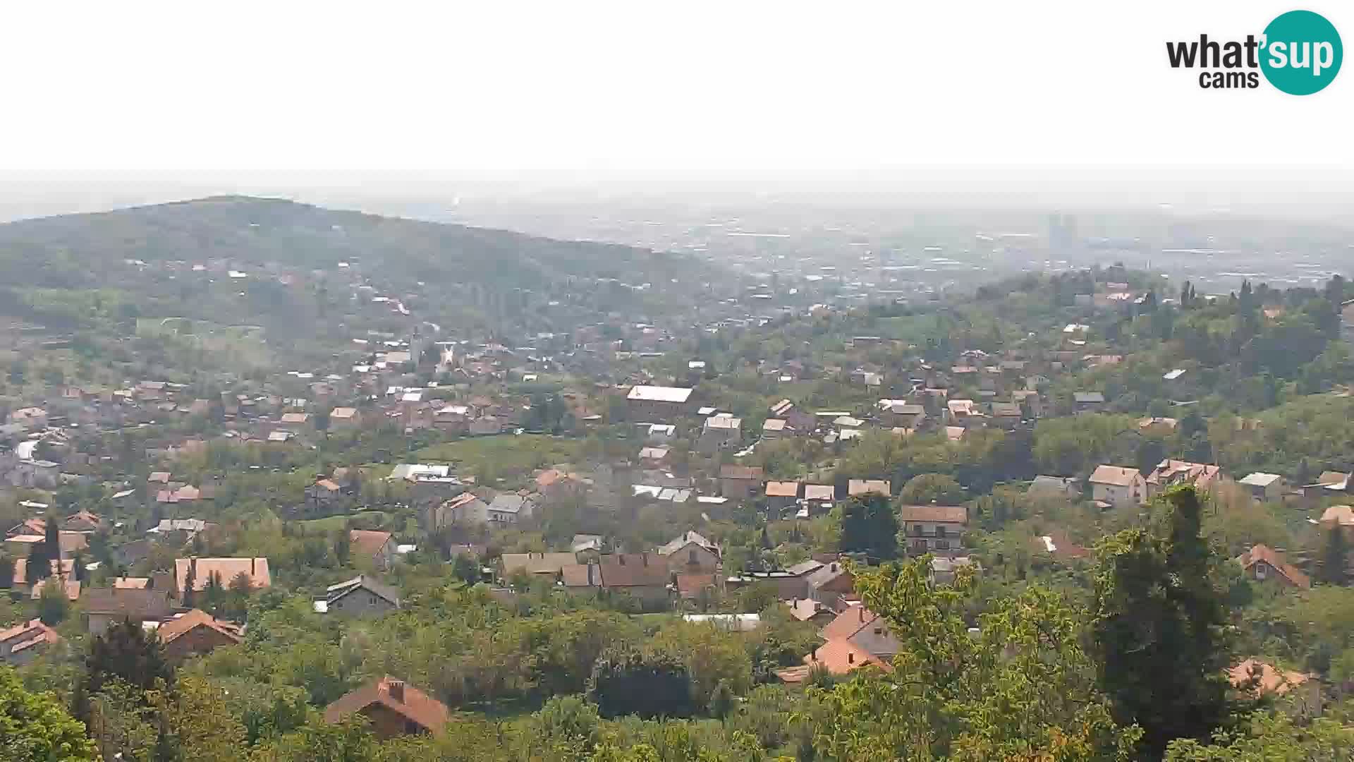 Panoramablick von Zagreb