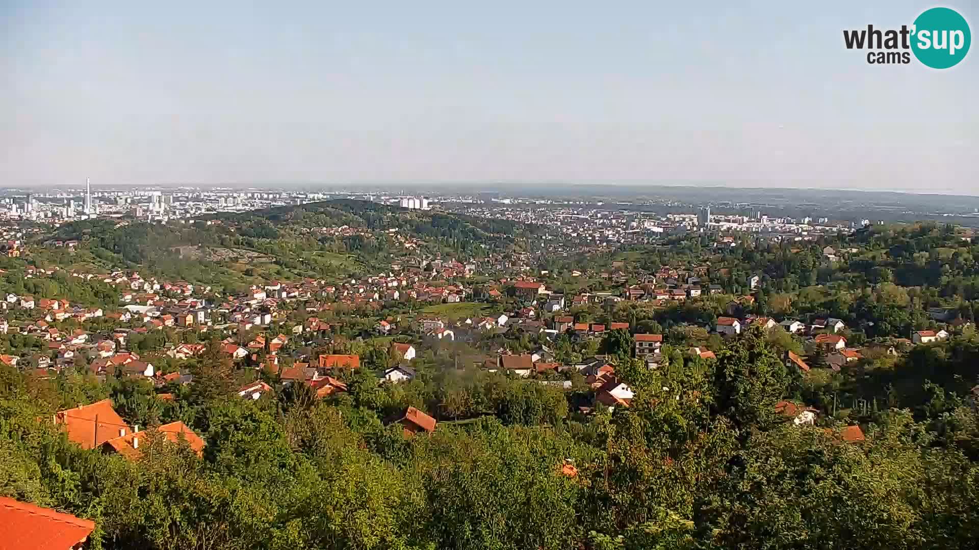Vista panorámica de Zagreb