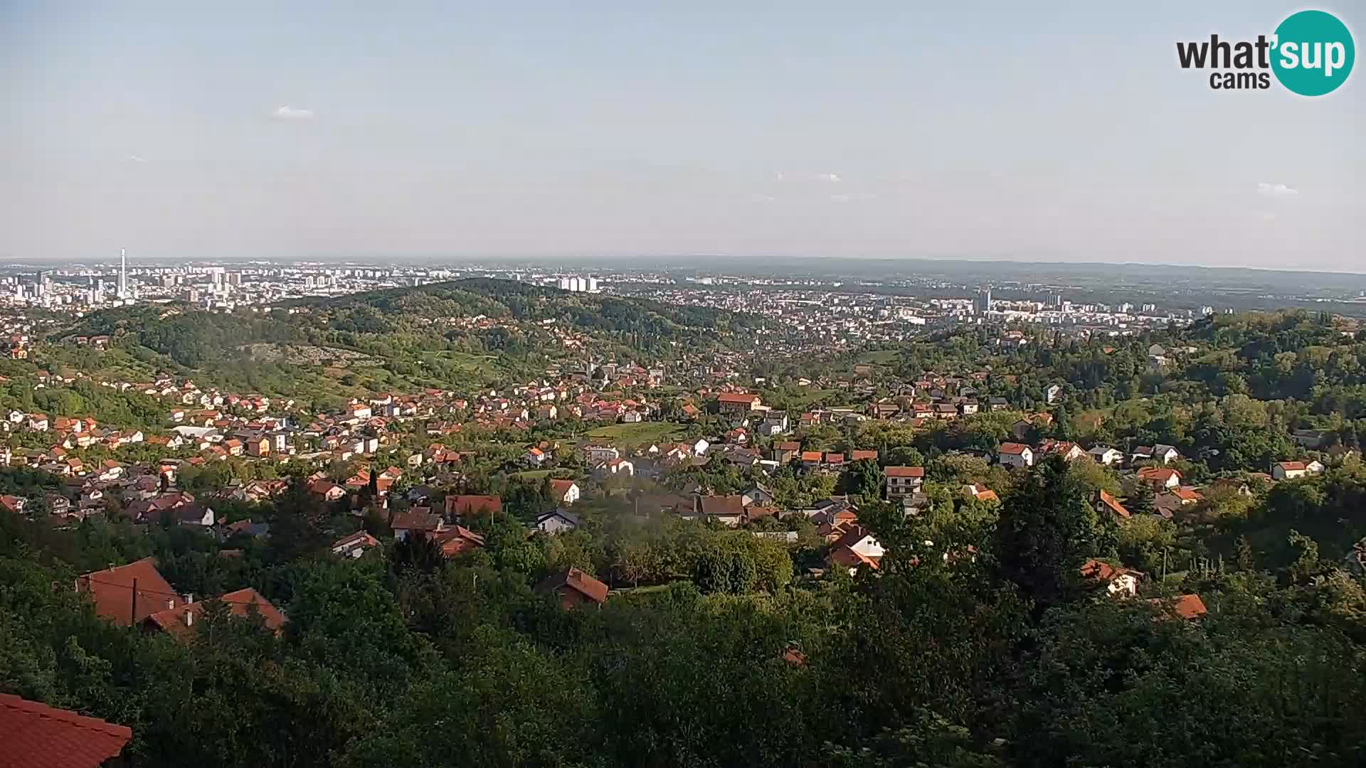 Vista panorámica de Zagreb
