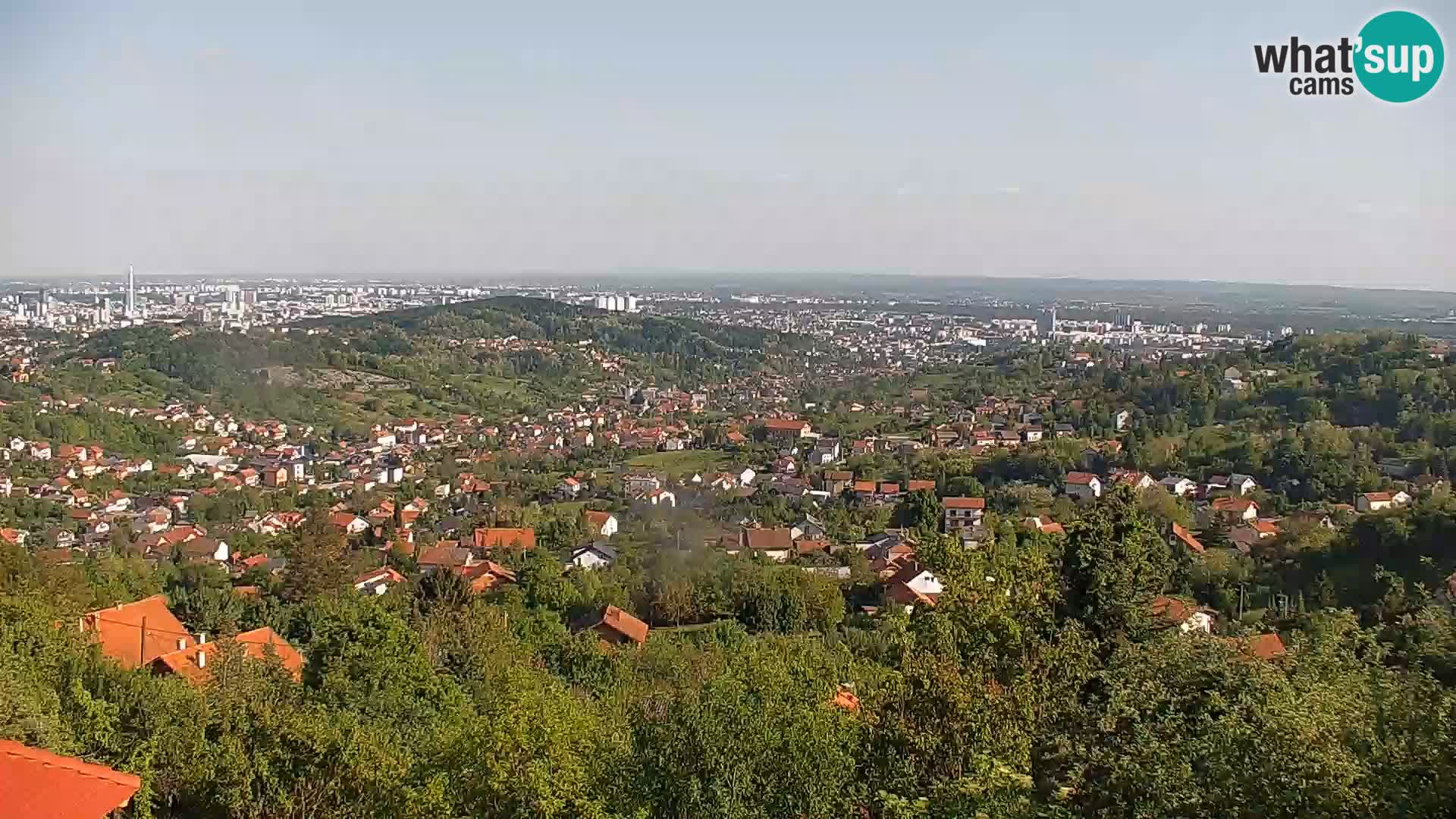Vista panorámica de Zagreb