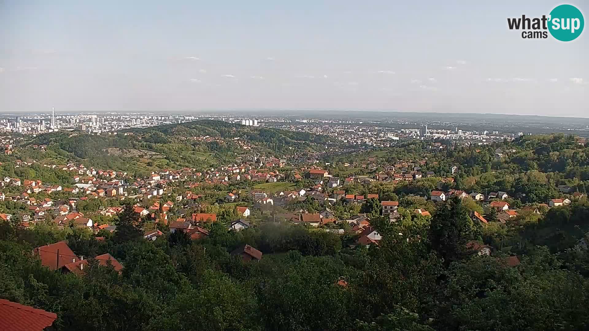 Vista panorámica de Zagreb