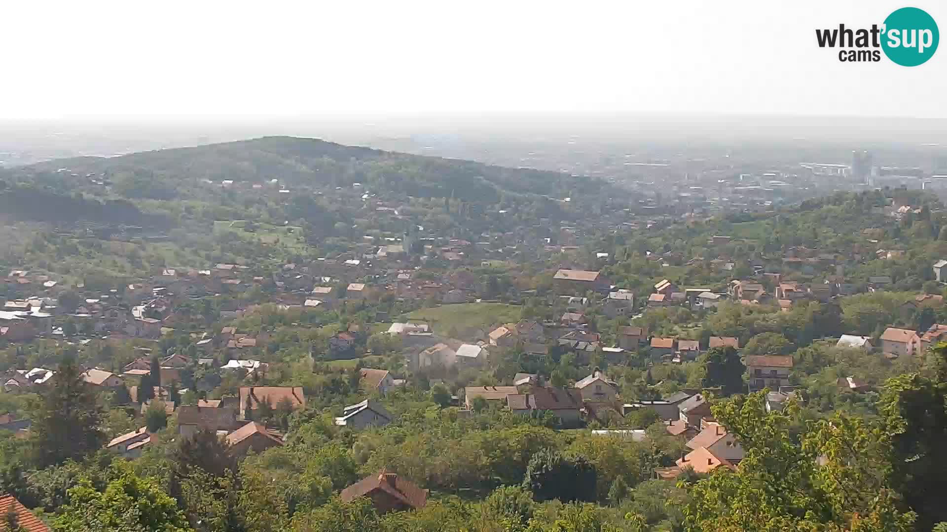 Vista panorámica de Zagreb