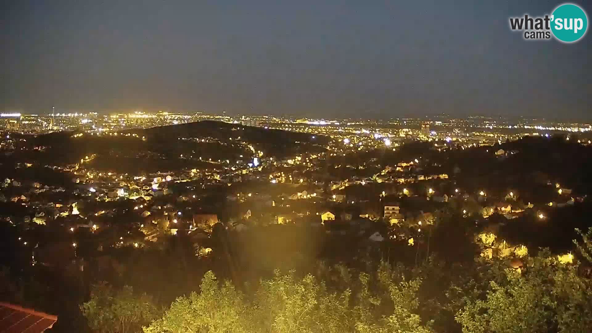 Panoramski pogled na Zagreb