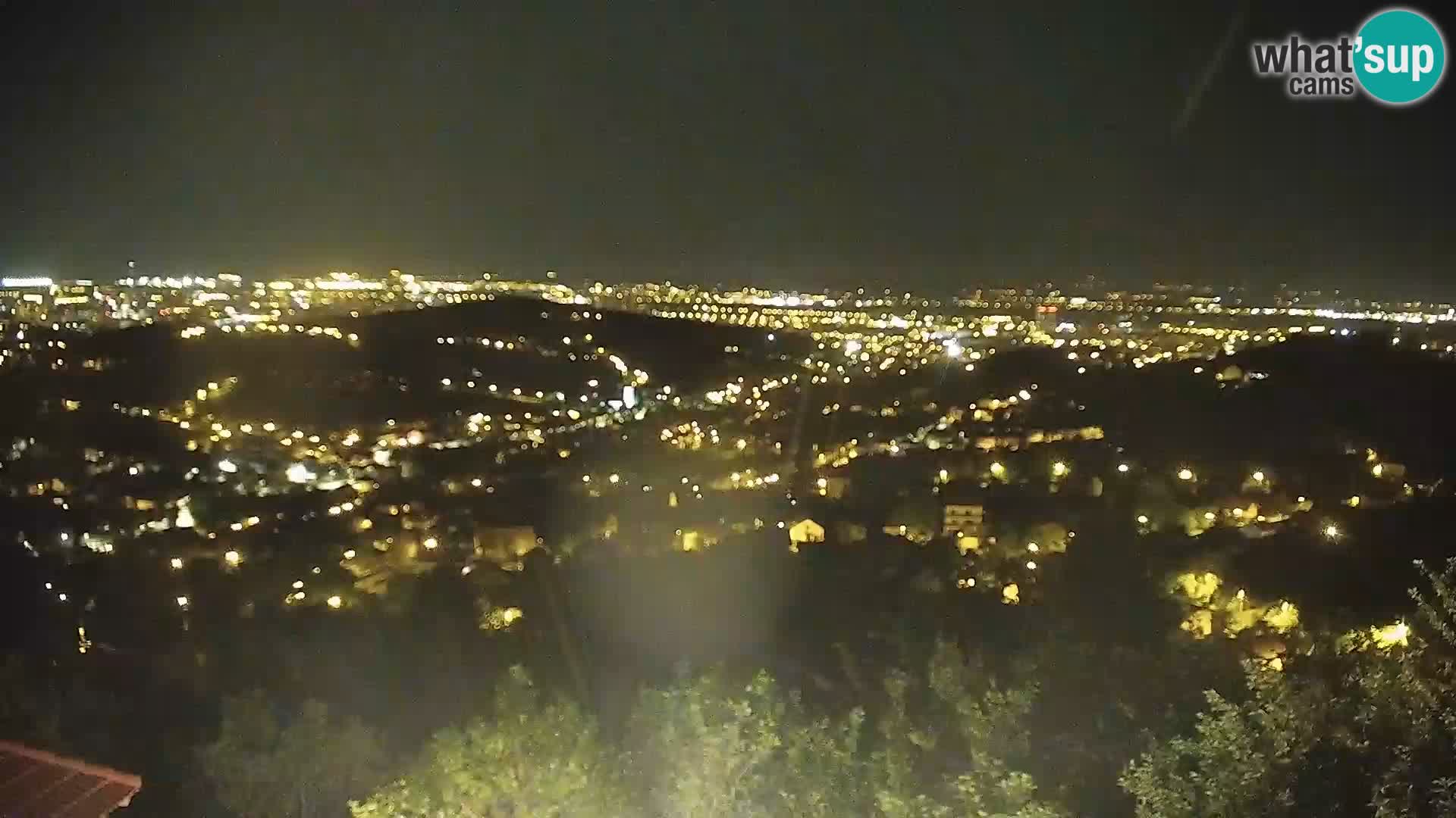 Panoramski pogled na Zagreb