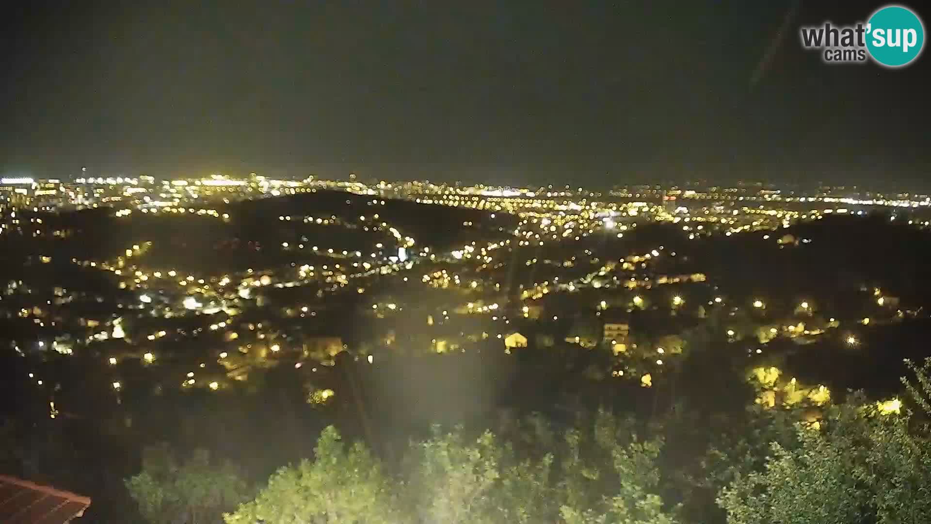 Vue panoramique de Zagreb