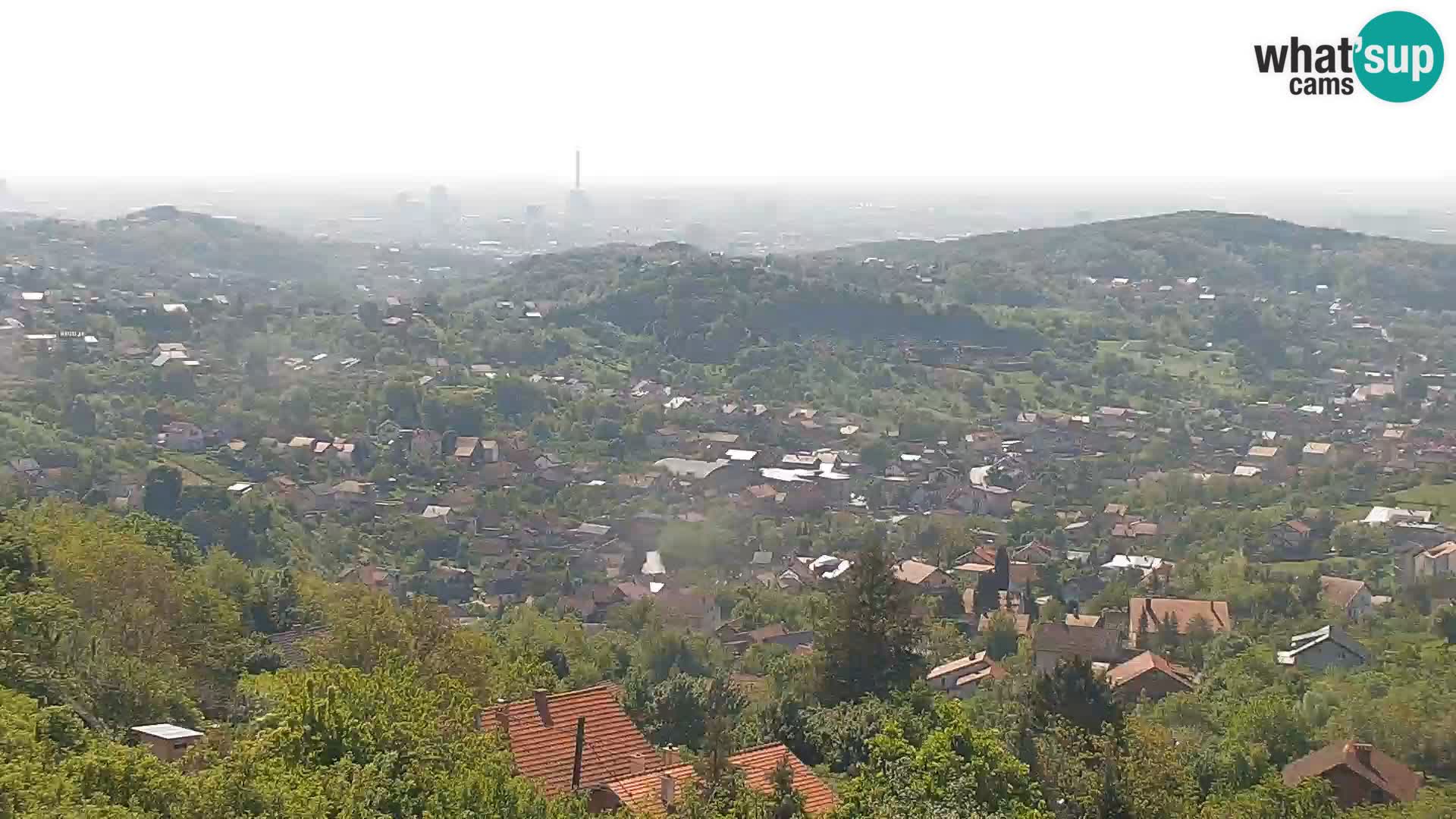 Vista panorámica de Zagreb