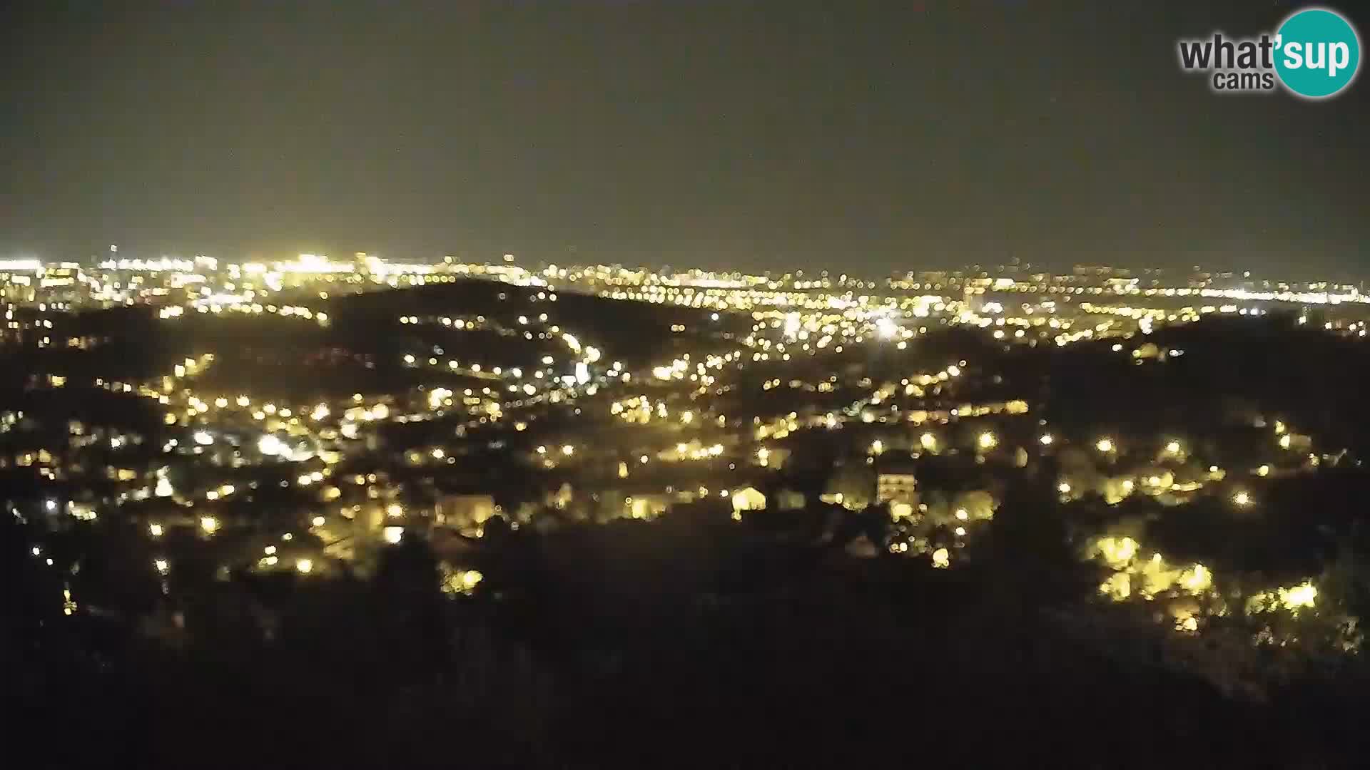 Panoramic view of Zagreb
