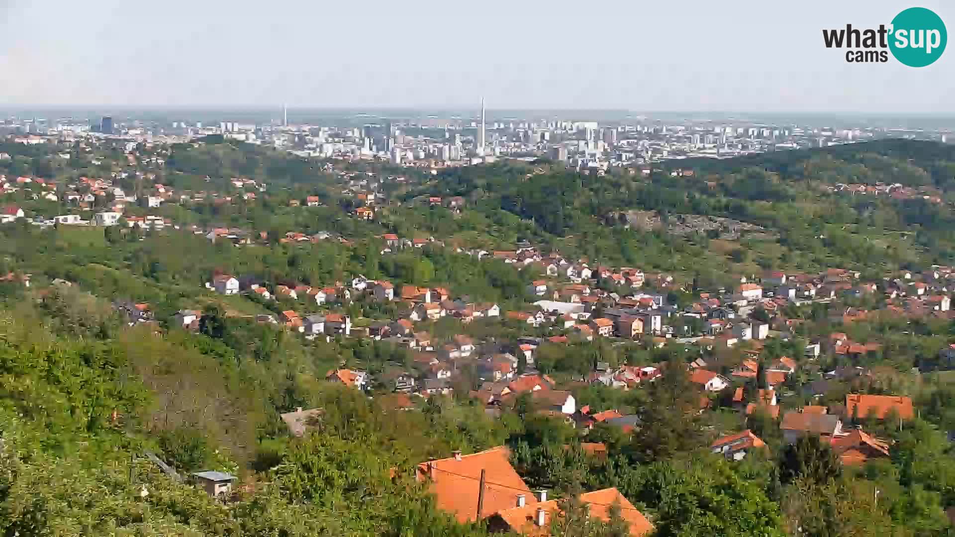 Panoramablick von Zagreb