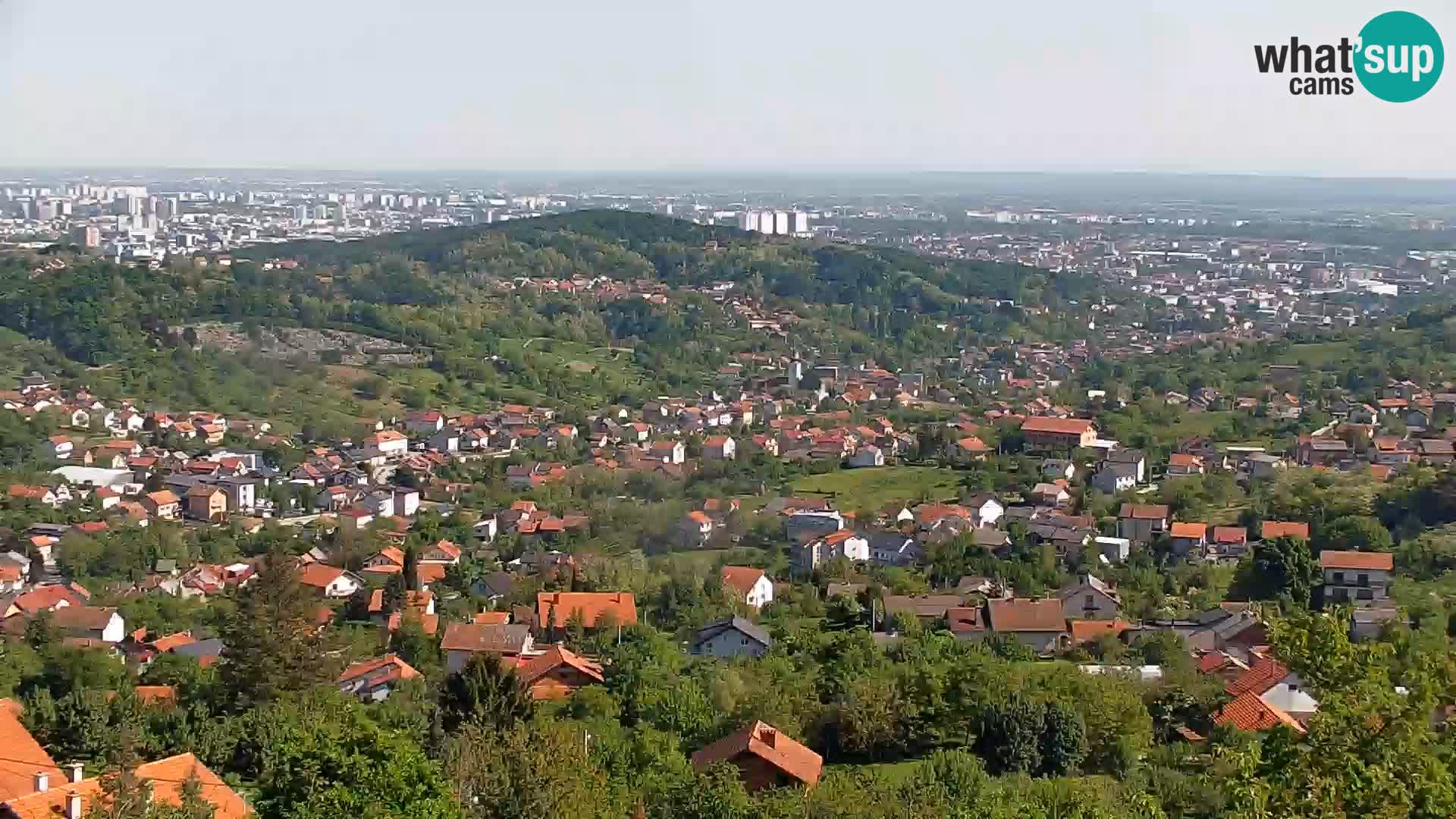 Vista panorámica de Zagreb