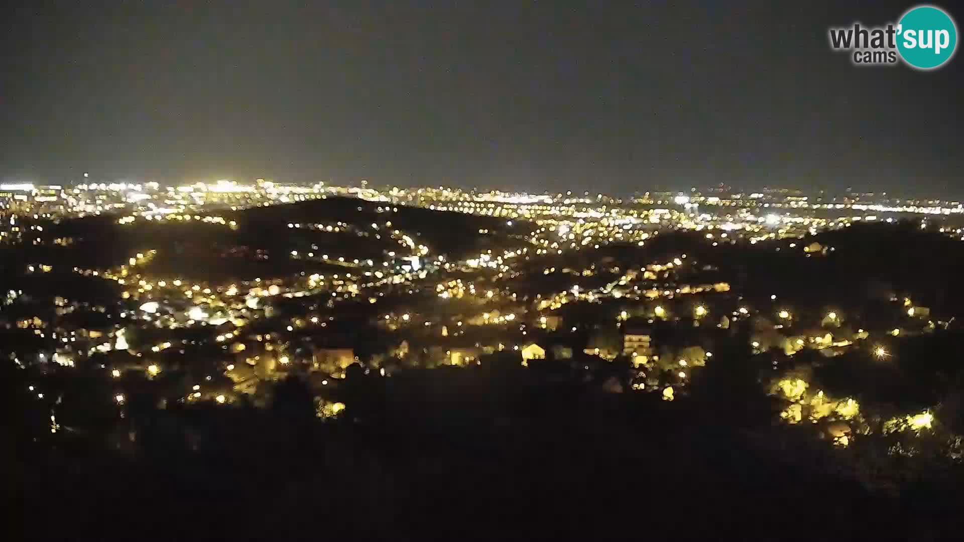 Vue panoramique de Zagreb