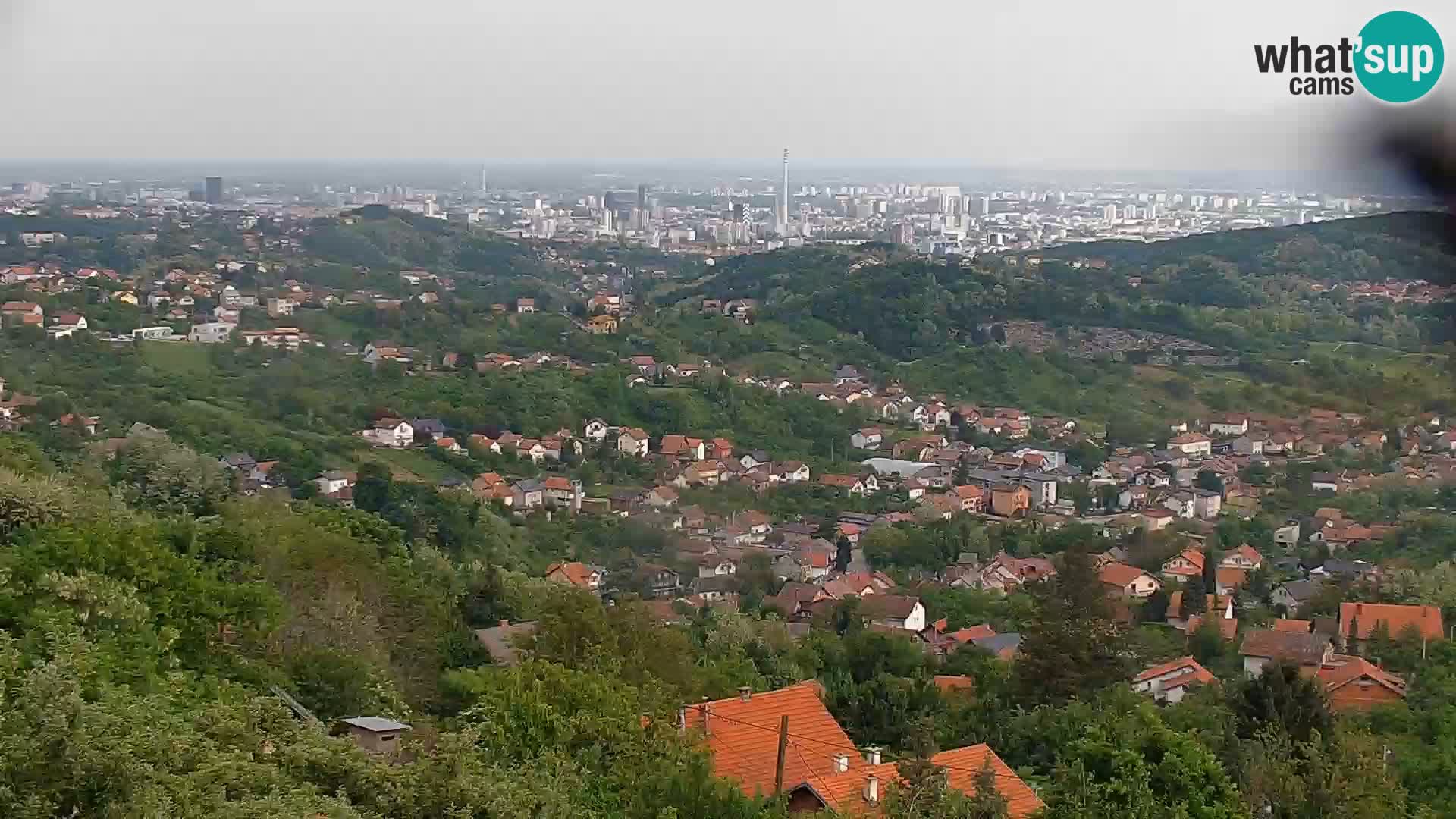 Vista panorámica de Zagreb