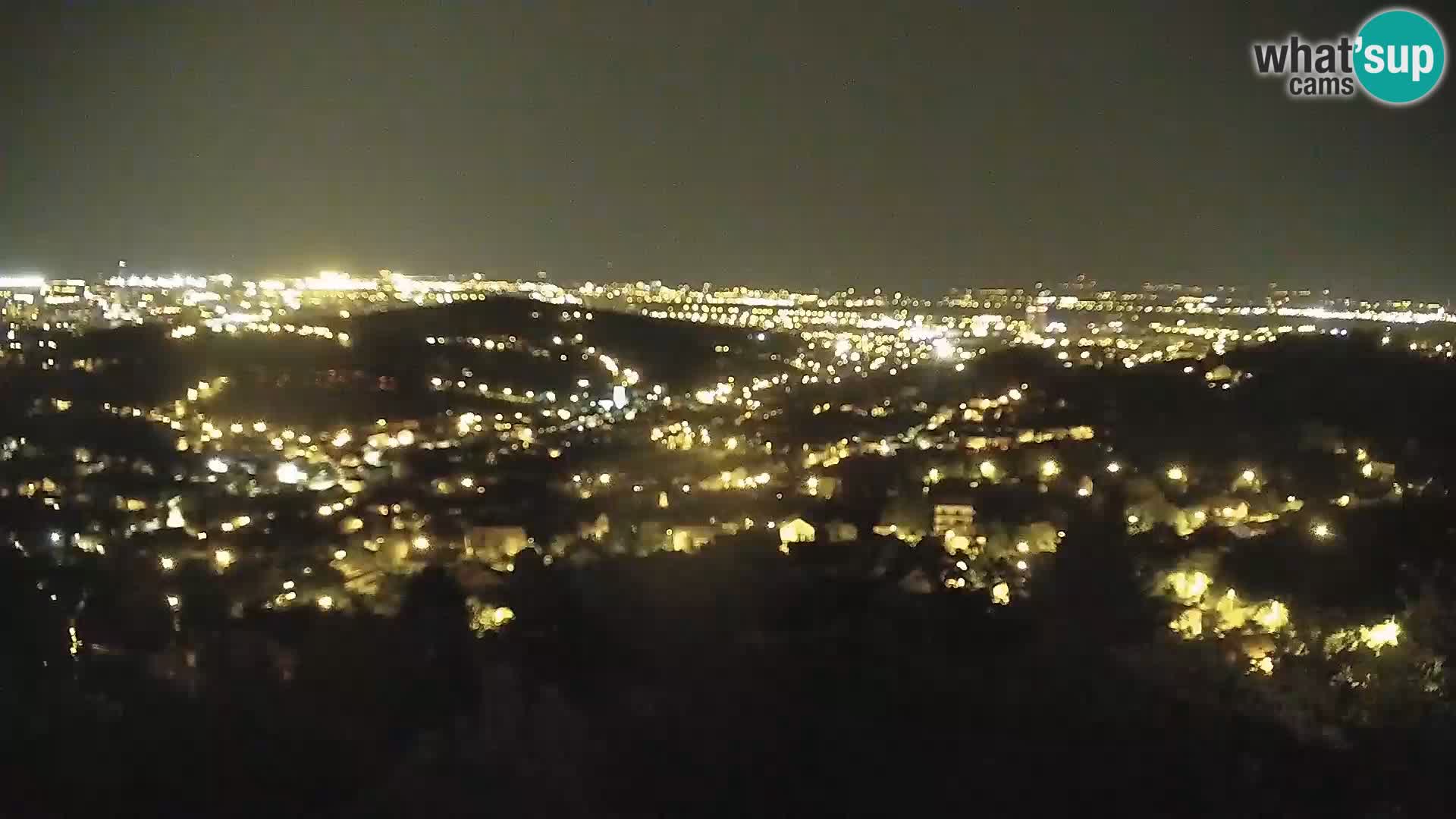 Vue panoramique de Zagreb