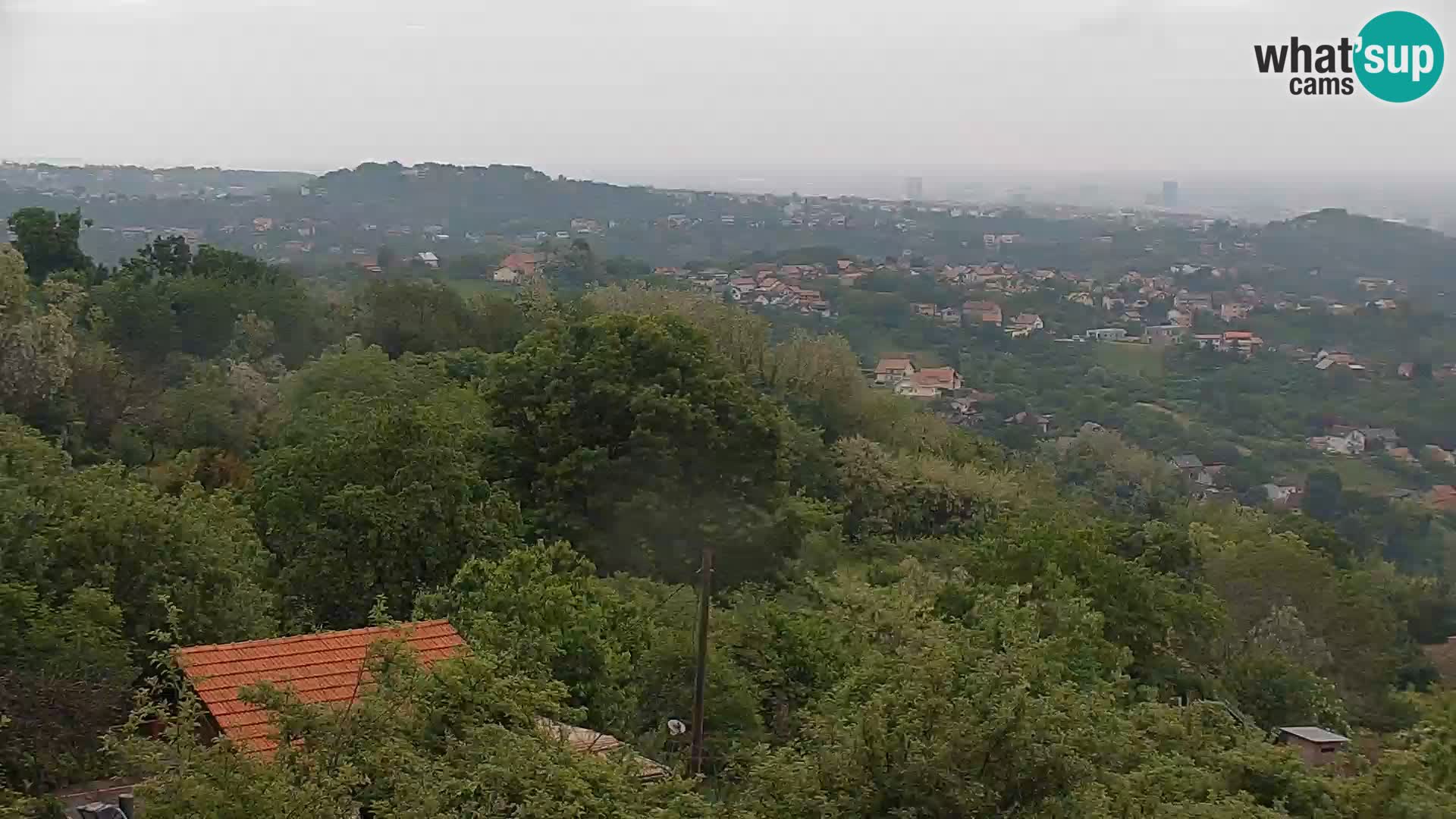 Panoramablick von Zagreb