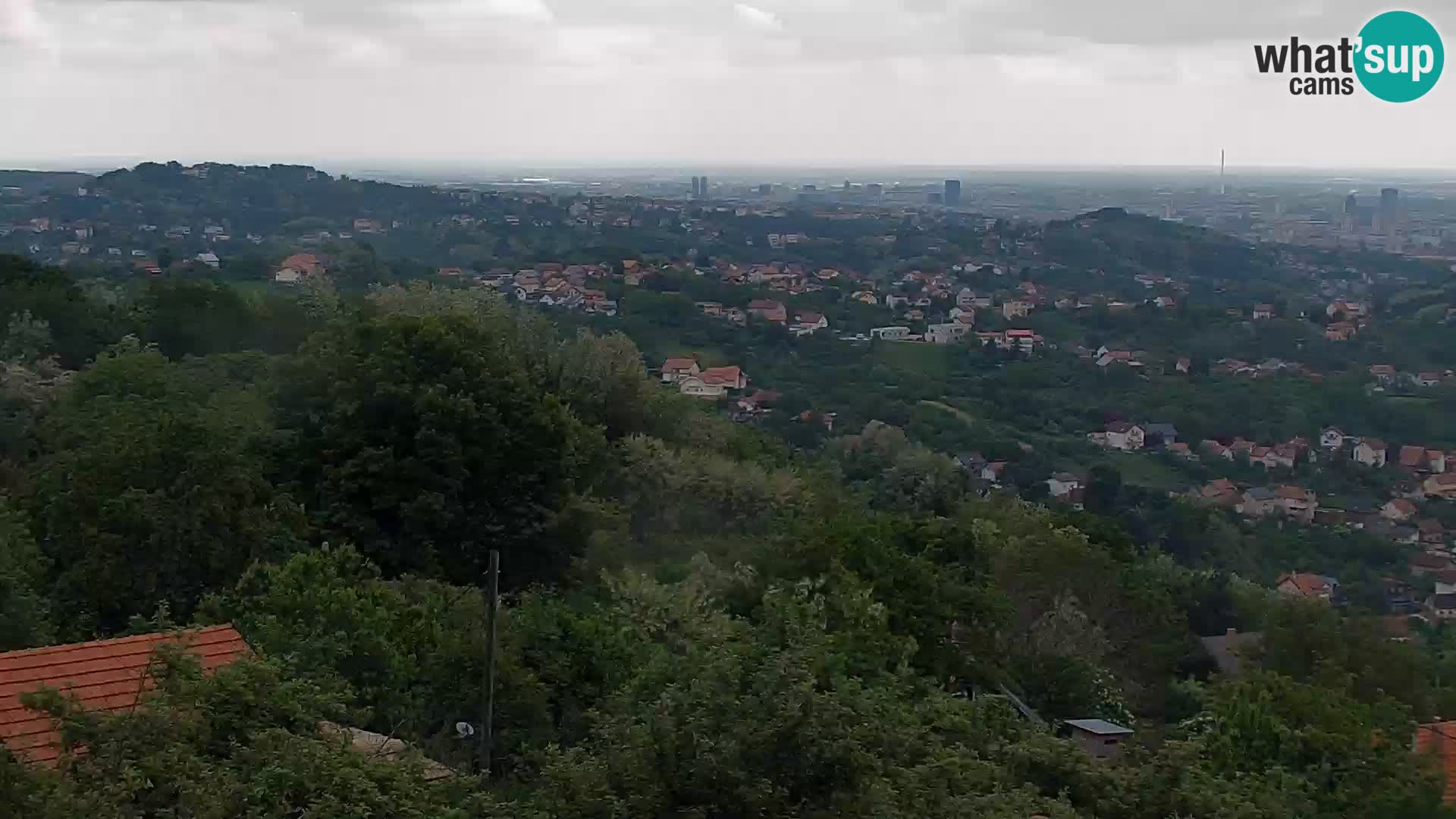 Vista panorámica de Zagreb