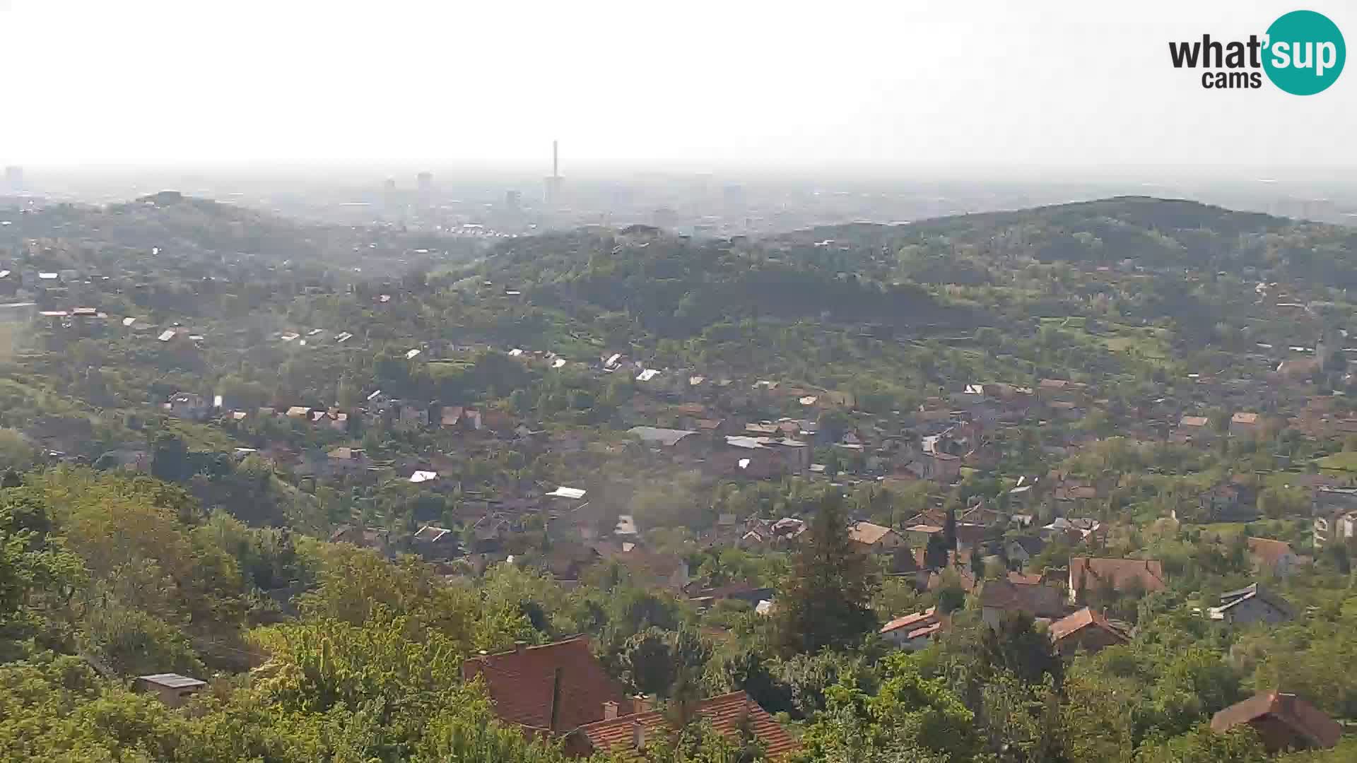 Vista panorámica de Zagreb