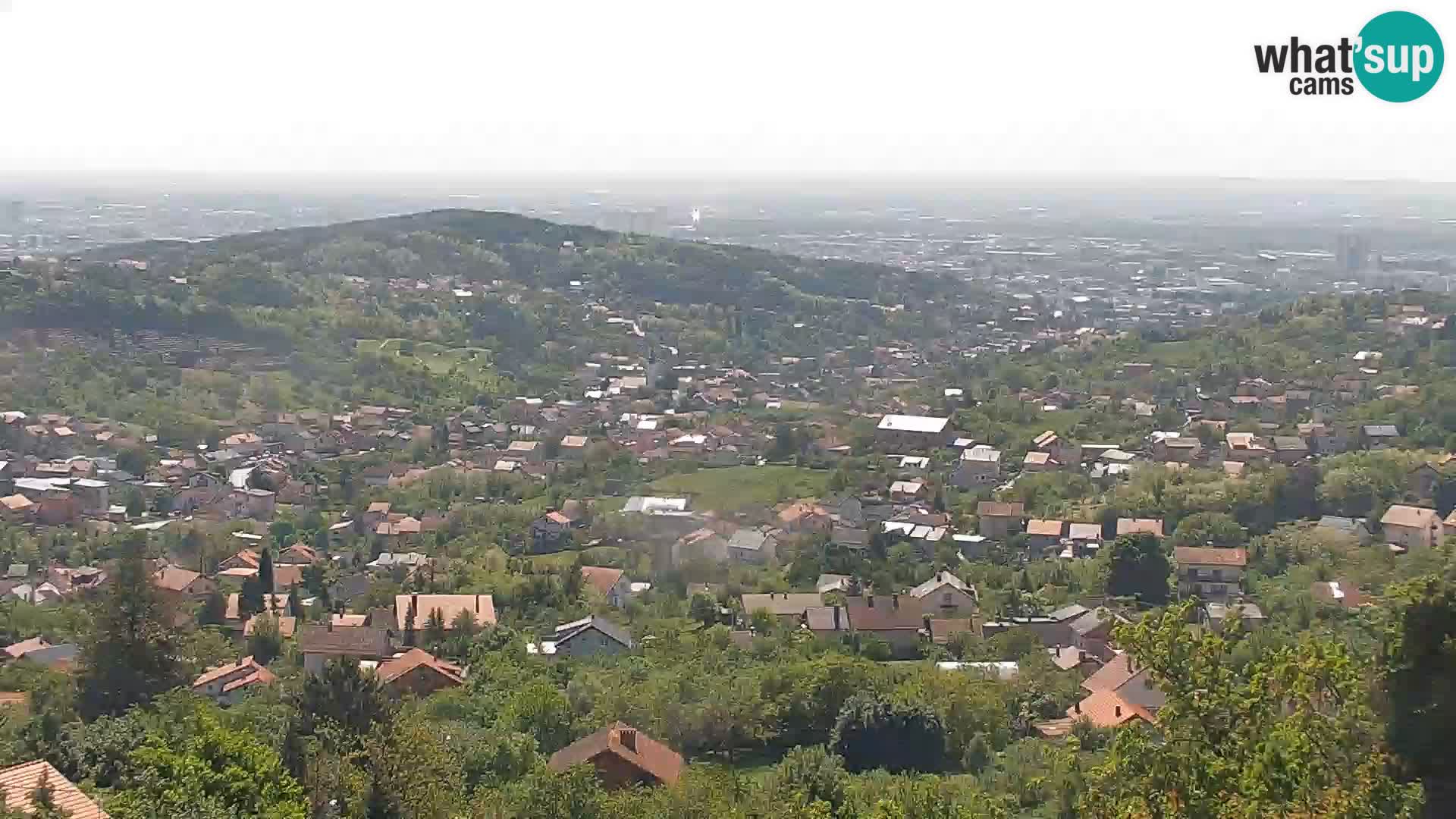 Panoramablick von Zagreb