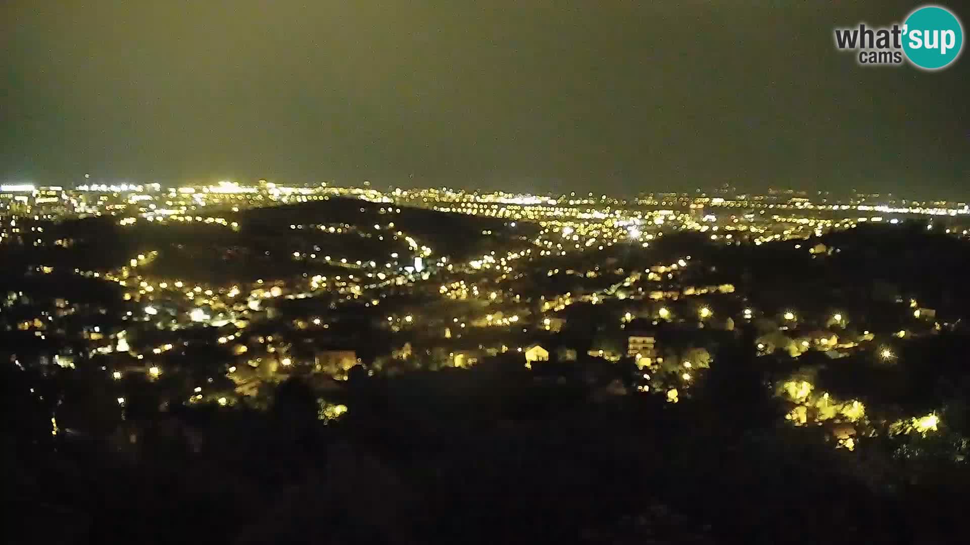 Panoramic view of Zagreb
