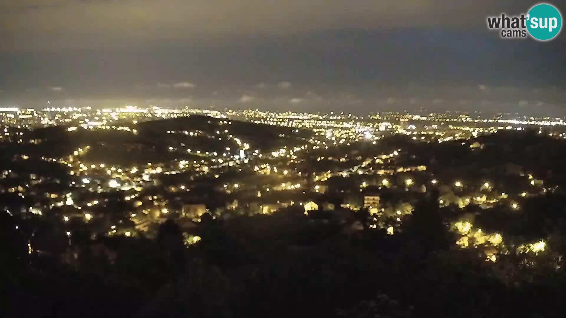 Vue panoramique de Zagreb