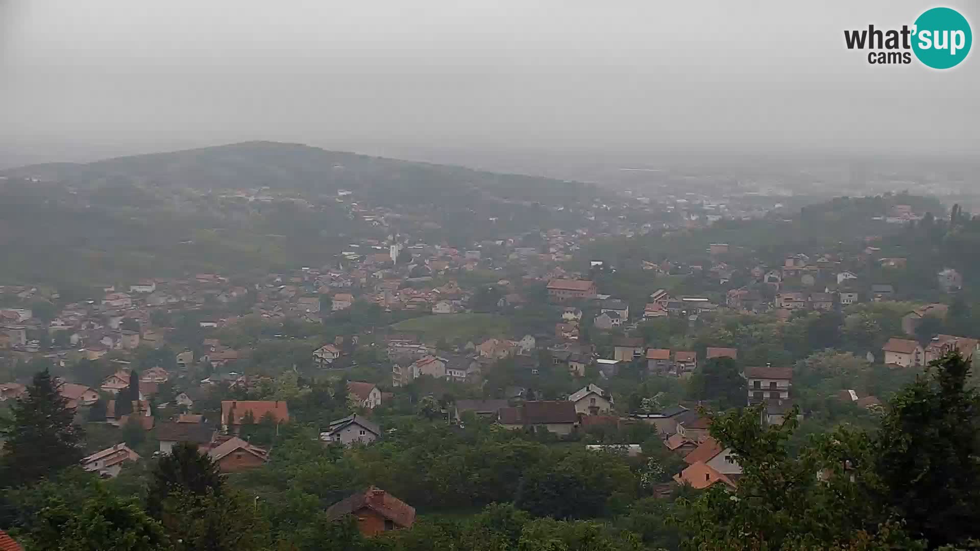Panoramablick von Zagreb