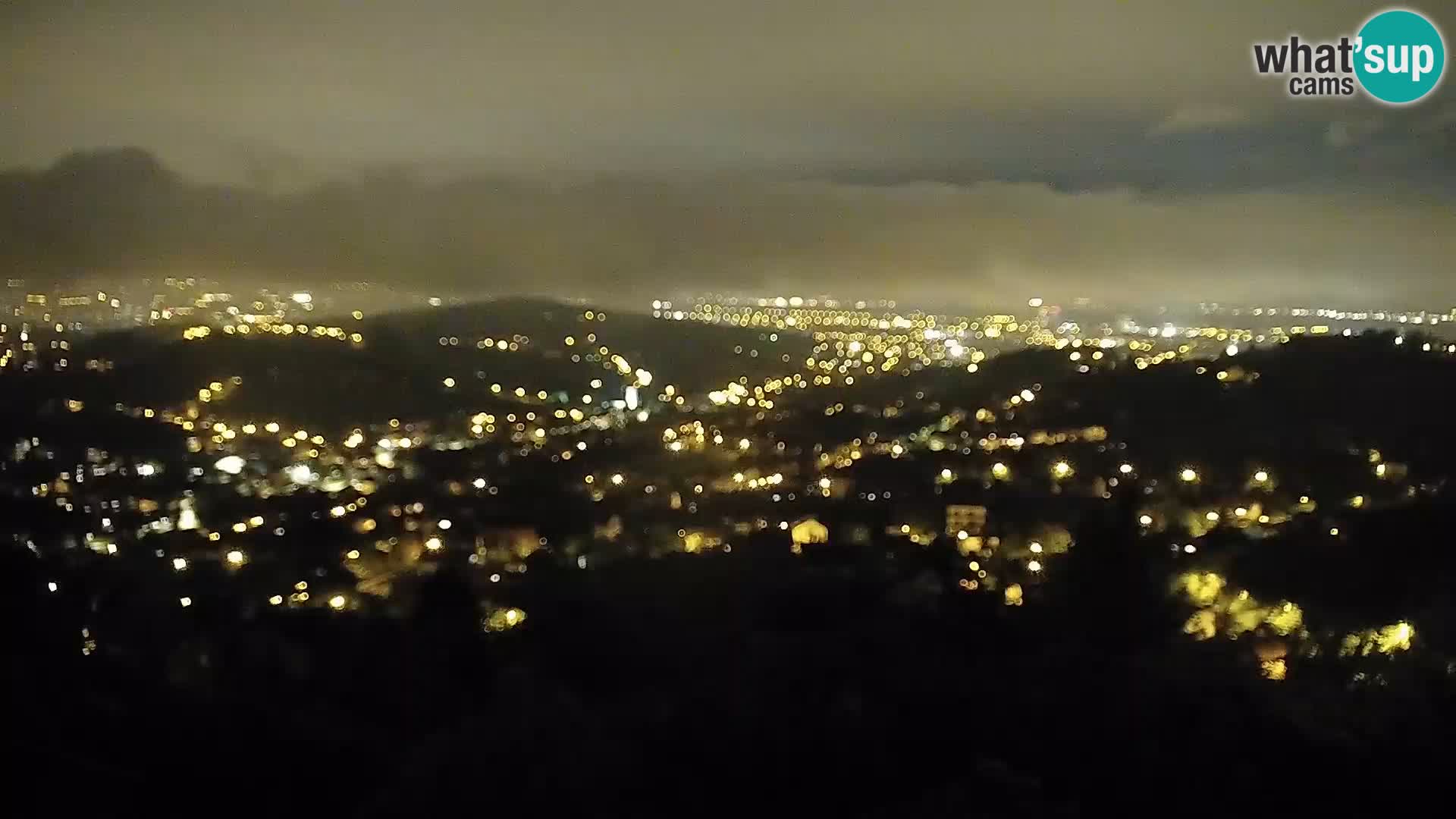 Panoramic view of Zagreb