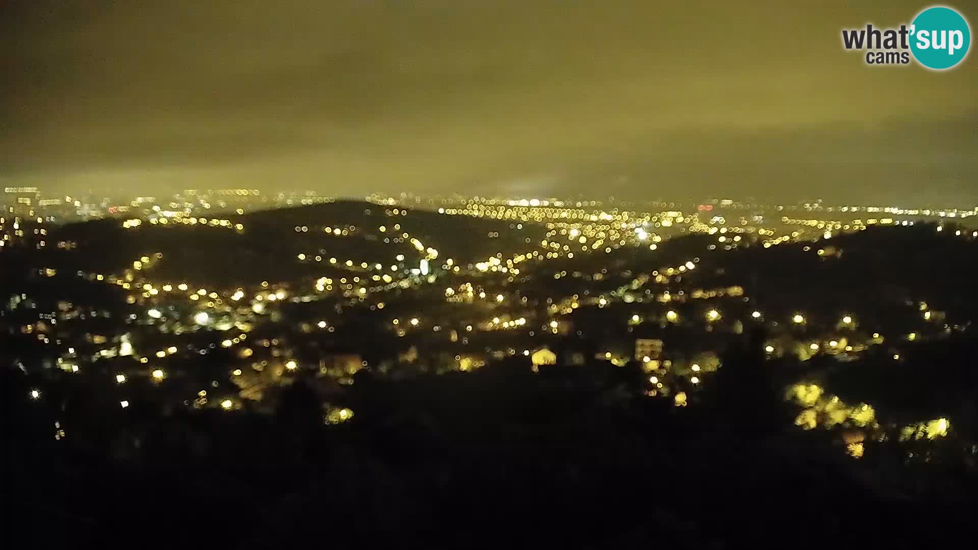 Vue panoramique de Zagreb
