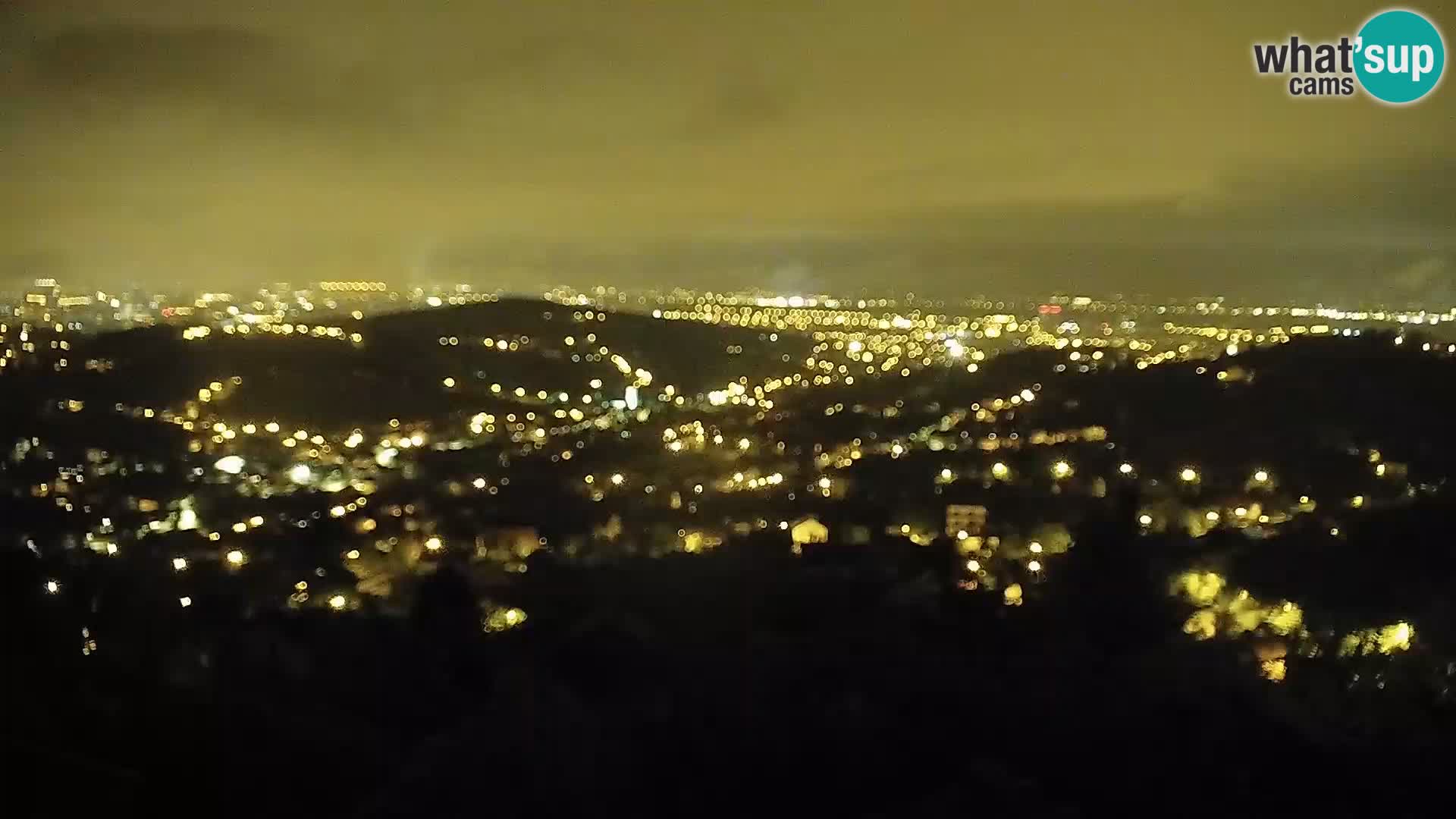 Panoramablick von Zagreb