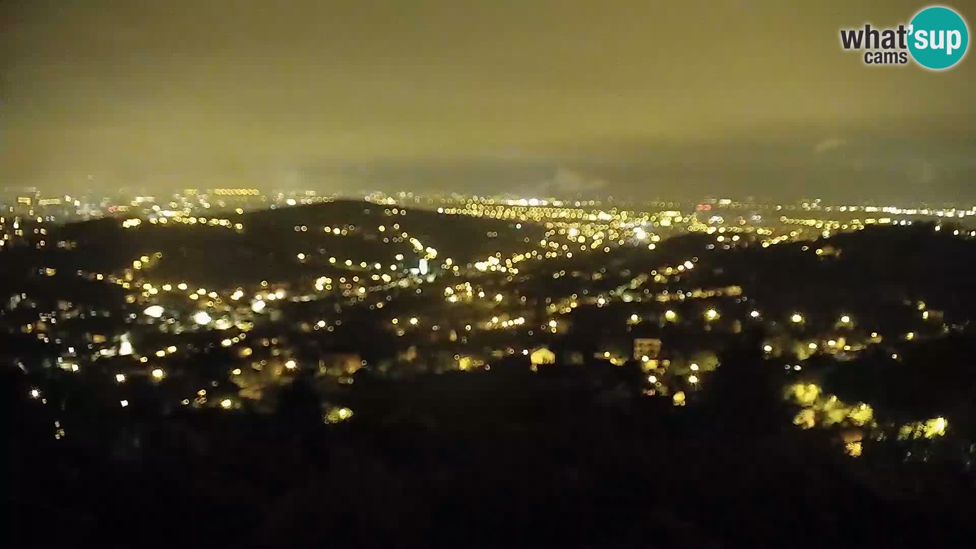 Panoramski pogled na Zagreb