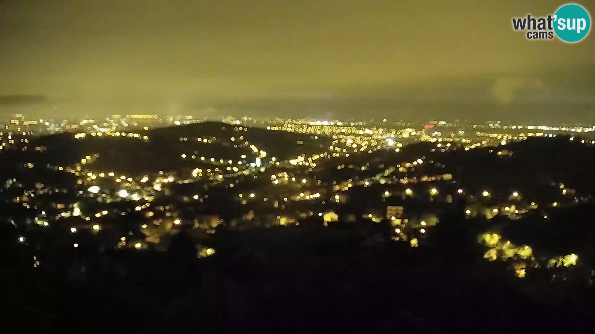Vue panoramique de Zagreb