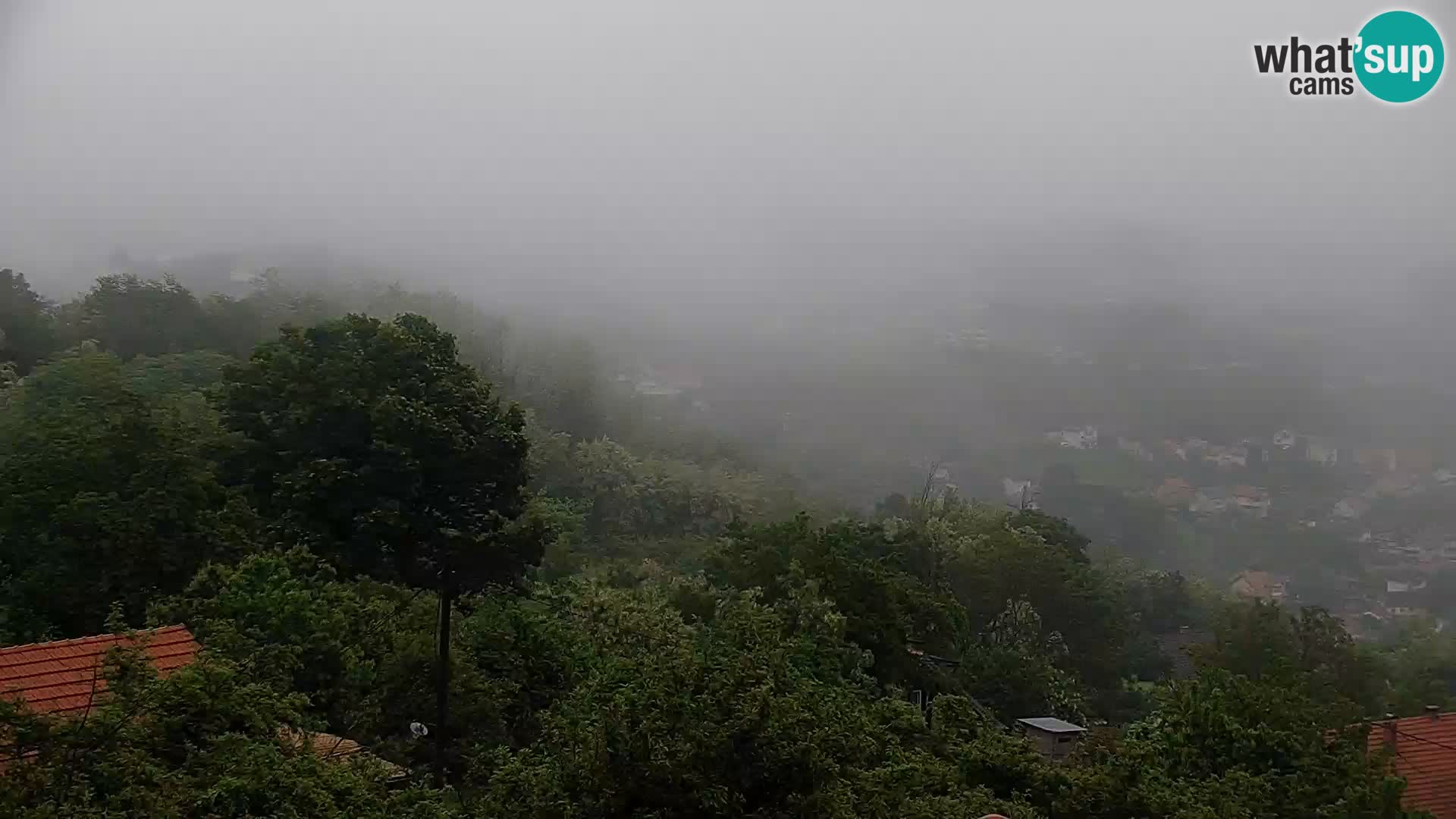 Vue panoramique de Zagreb
