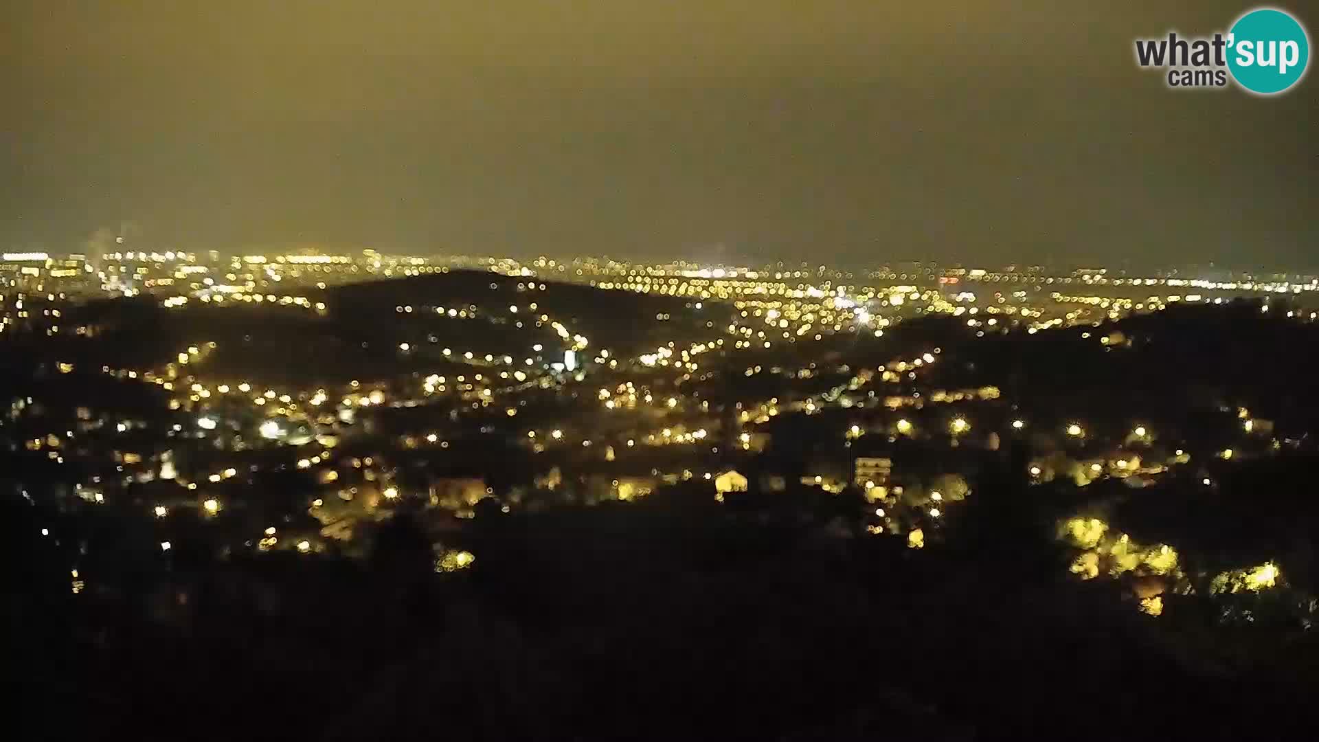 Vue panoramique de Zagreb