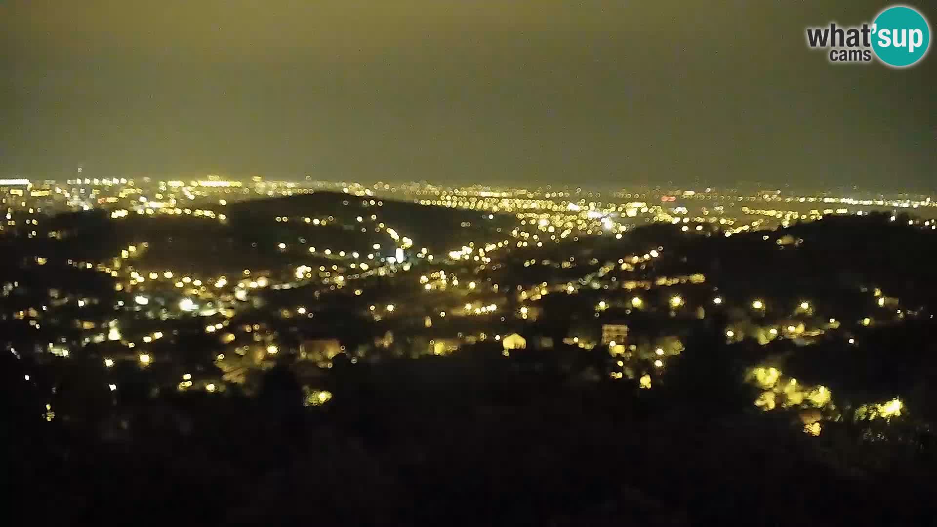 Vue panoramique de Zagreb