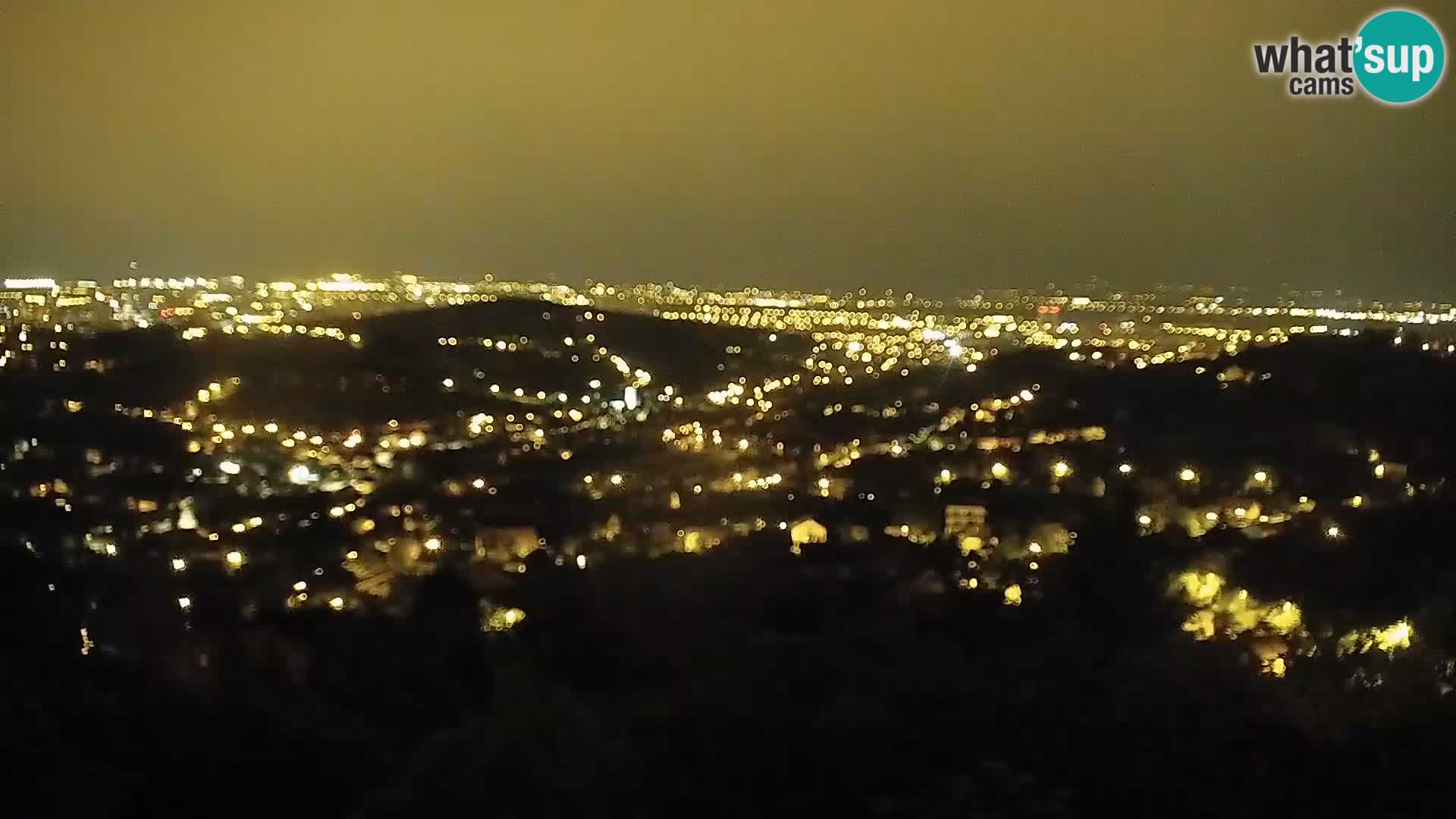 Vue panoramique de Zagreb