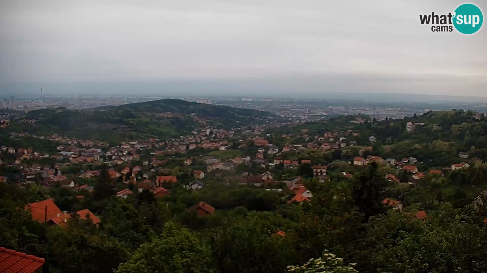 Vista panorámica de Zagreb