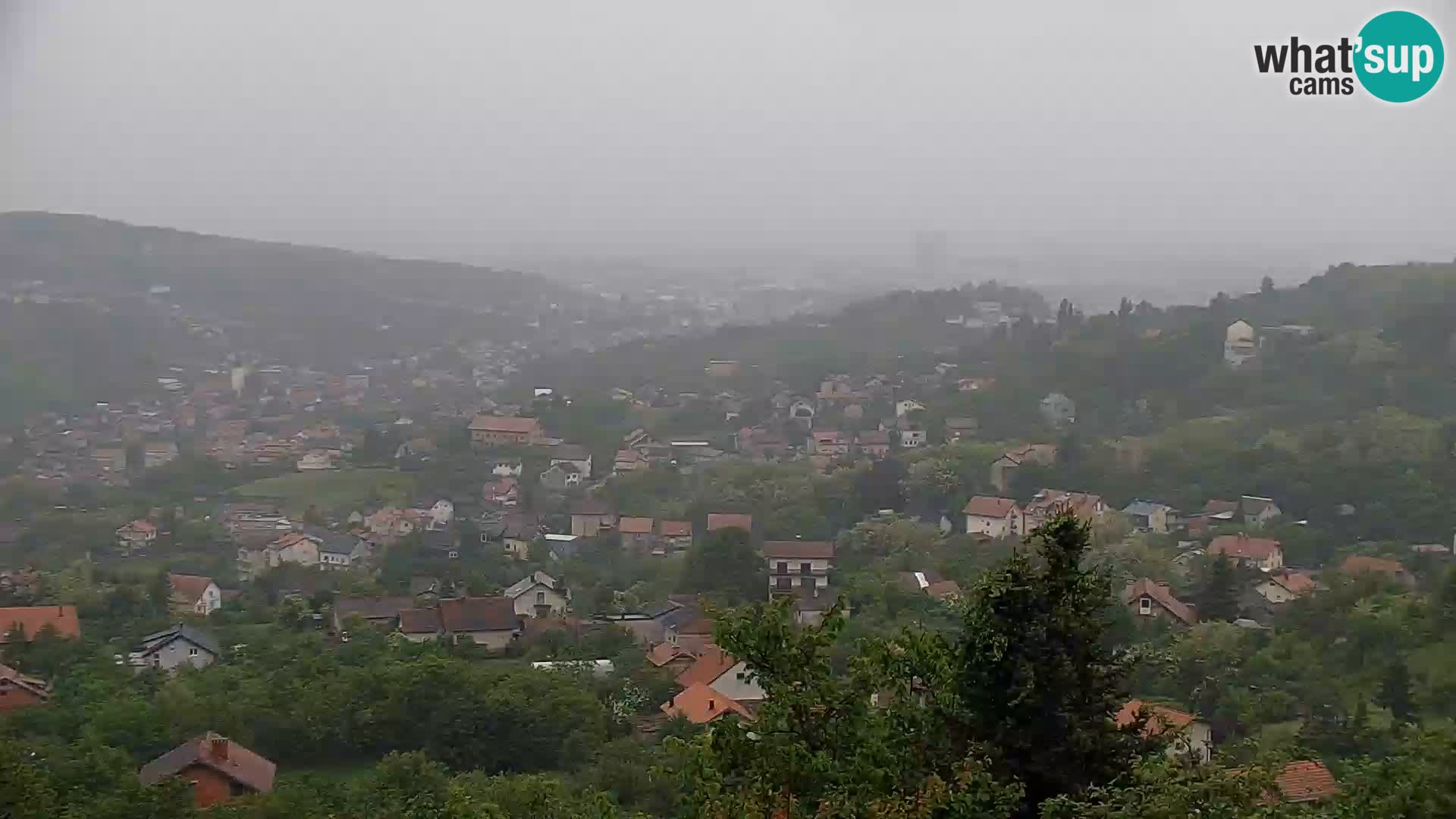 Panoramablick von Zagreb