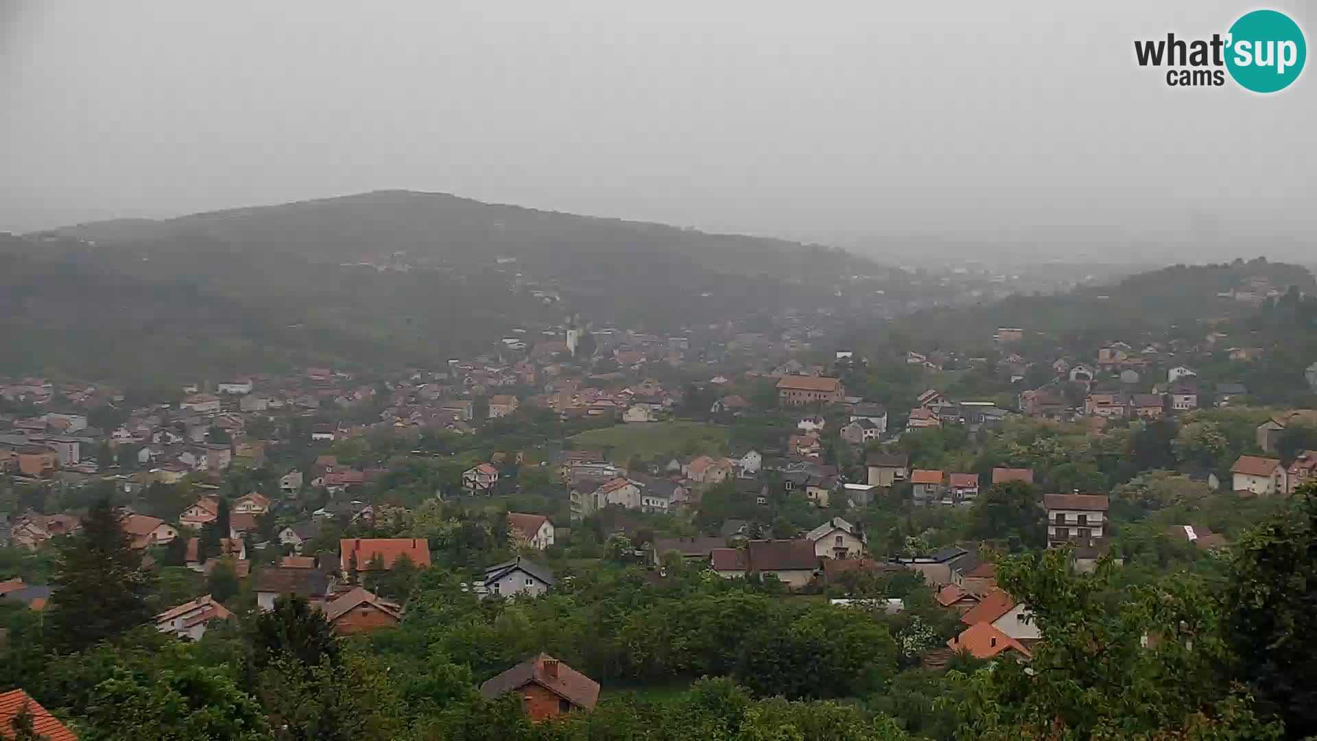 Panoramablick von Zagreb