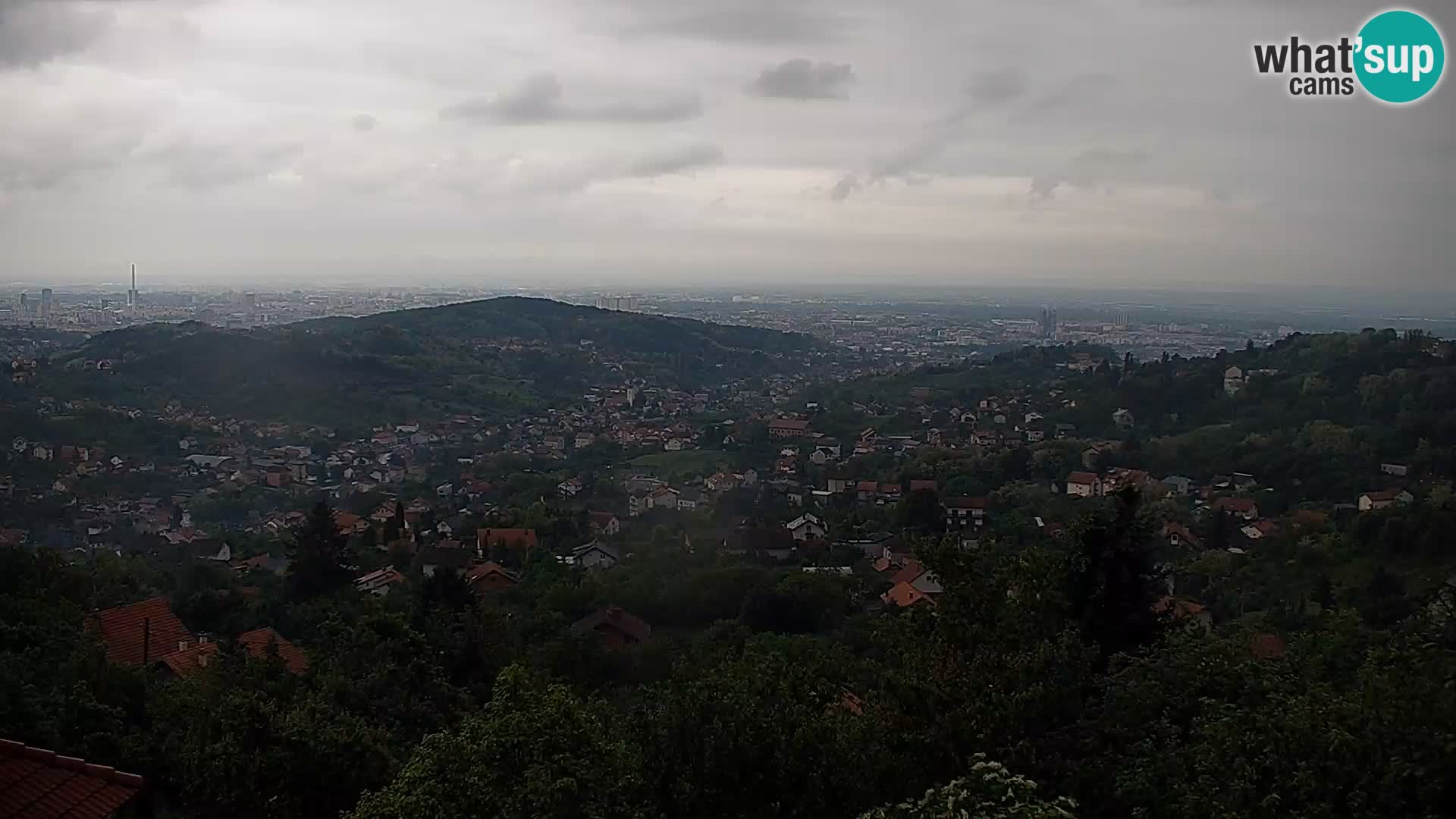 Panoramablick von Zagreb