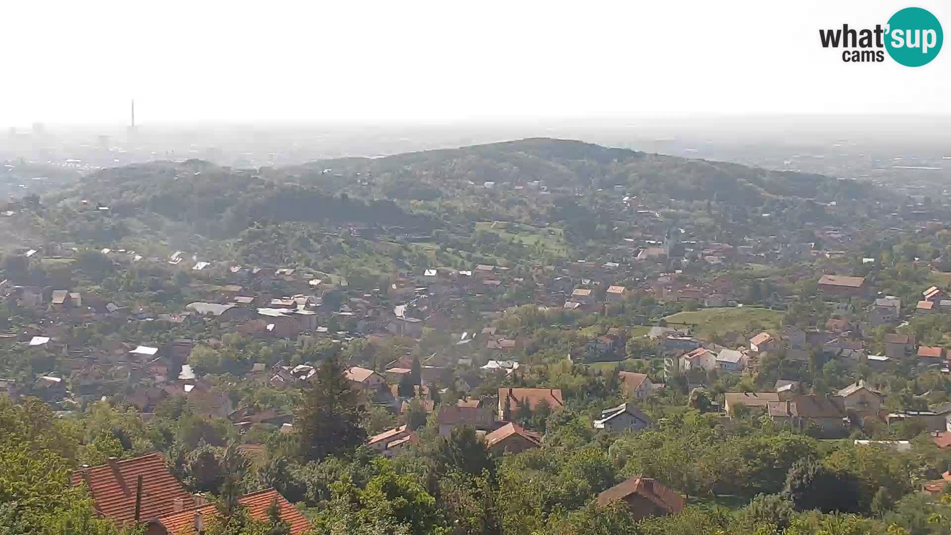 Panoramablick von Zagreb
