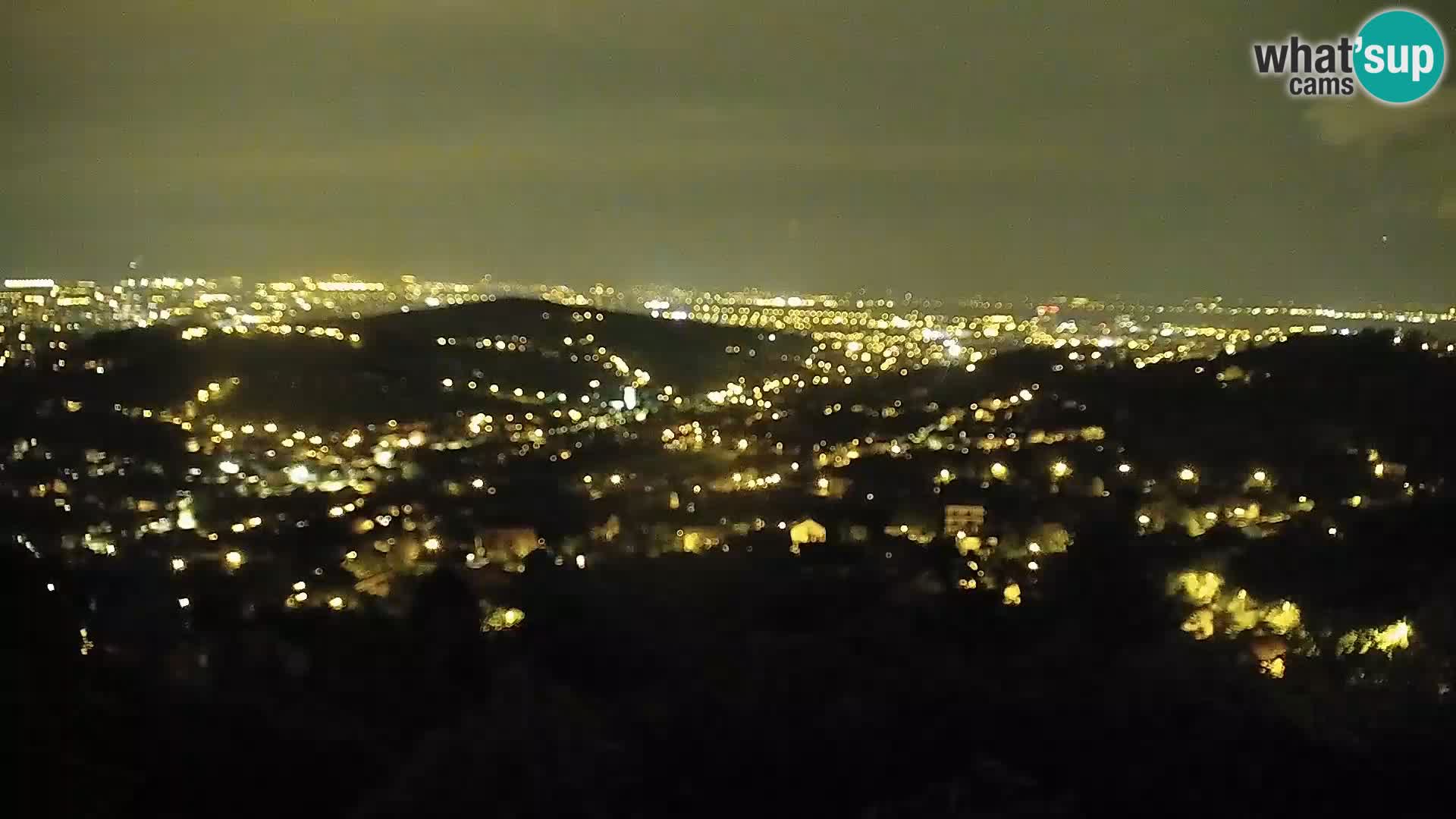 Panoramablick von Zagreb