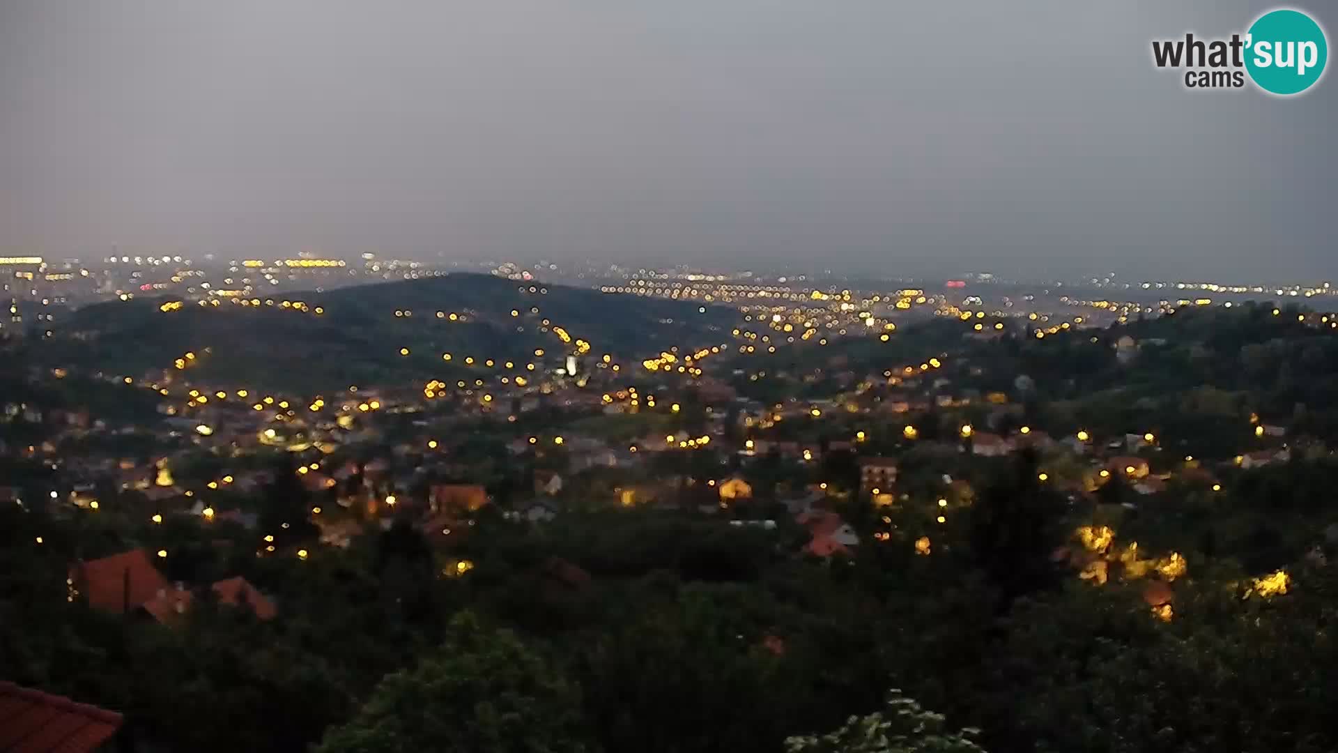 Panoramablick von Zagreb