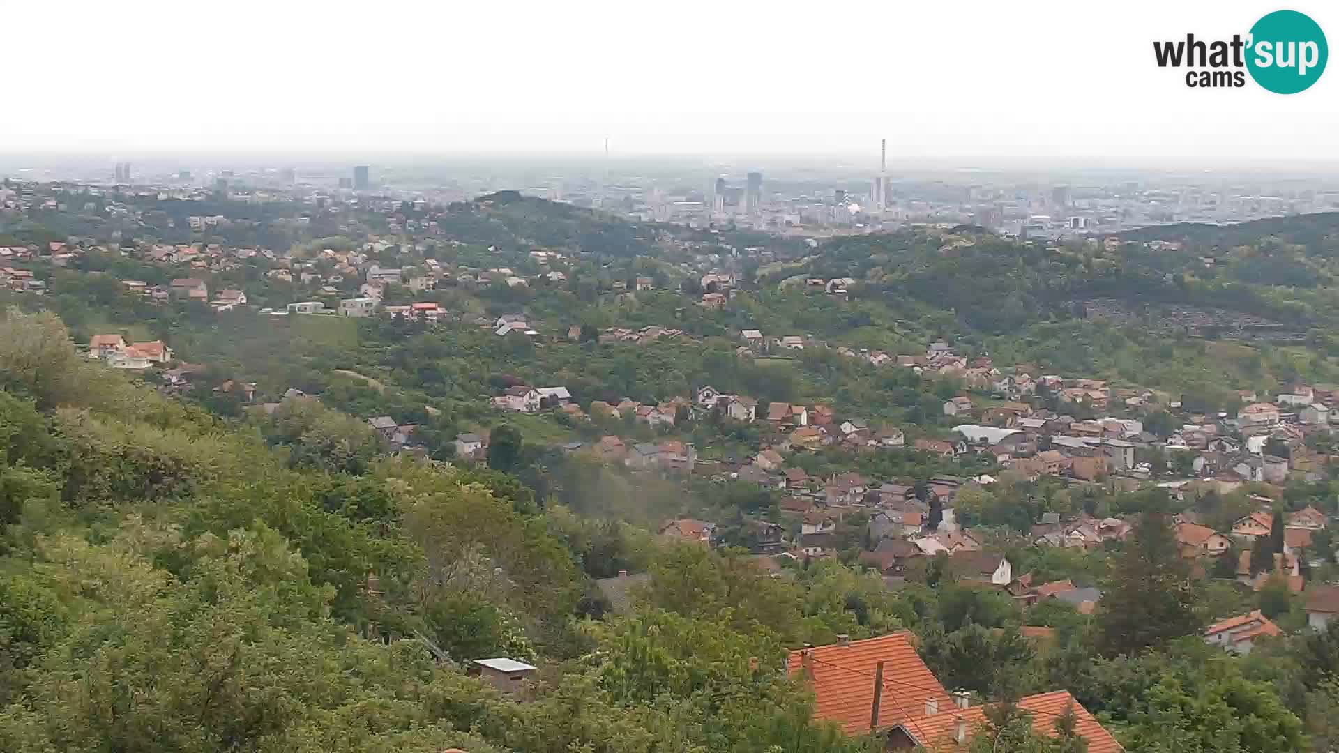 Vista panorámica de Zagreb