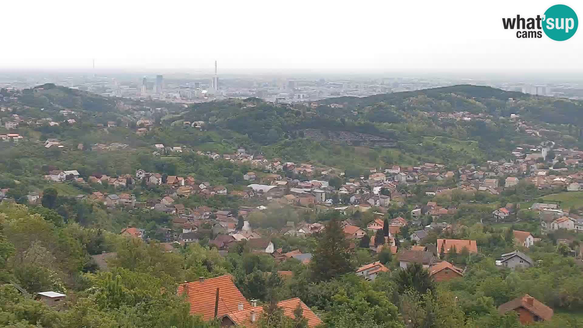 Vista panorámica de Zagreb
