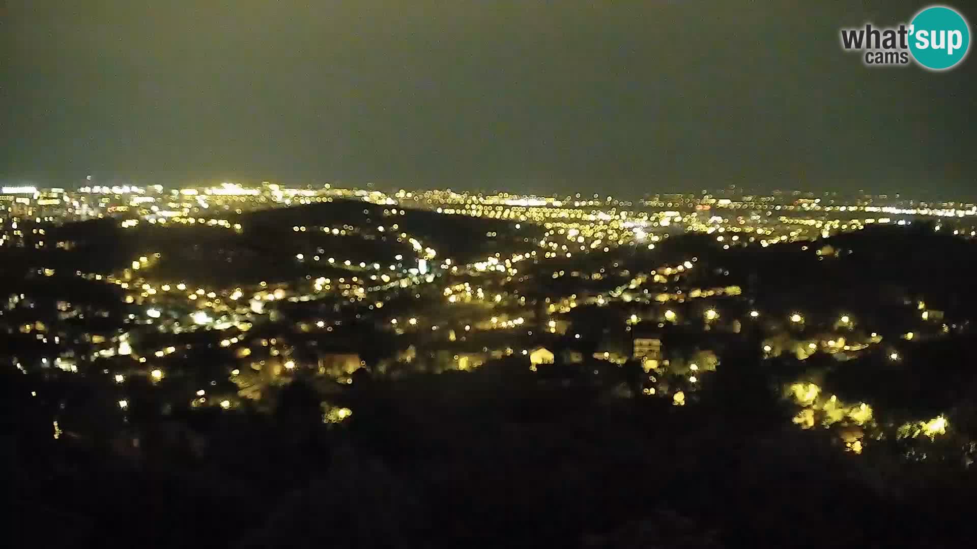 Panoramic view of Zagreb