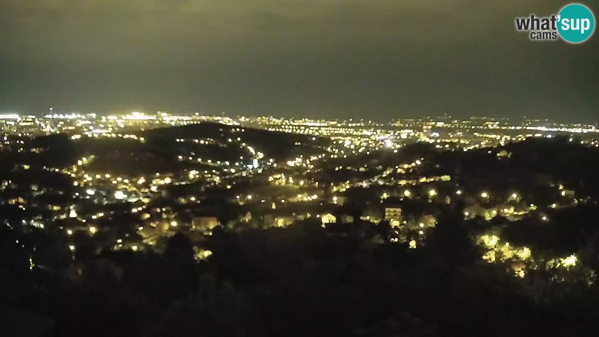 Panoramic view of Zagreb