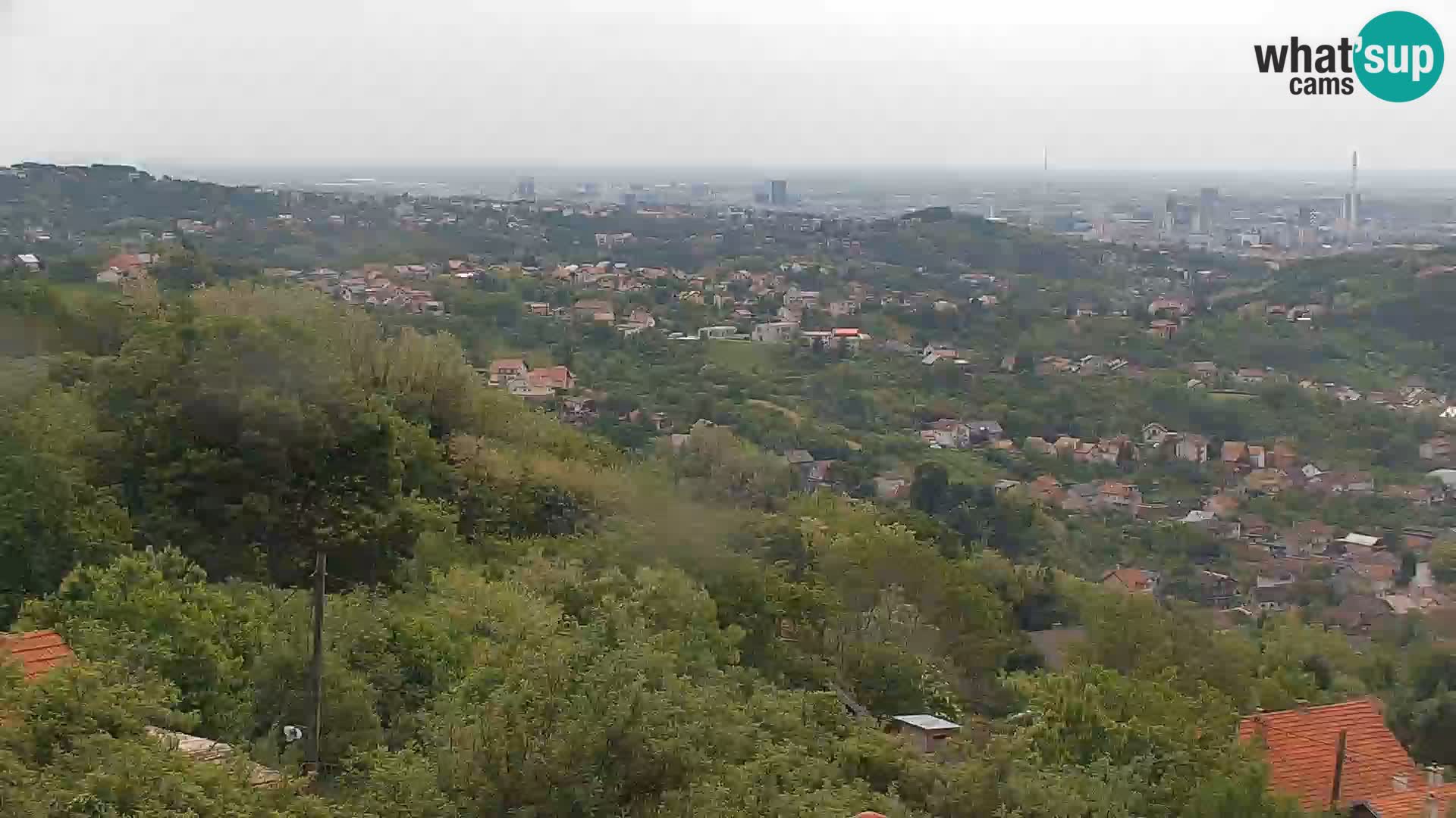 Panoramablick von Zagreb