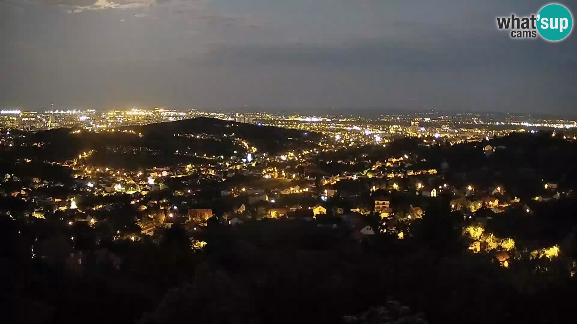Vista panorámica de Zagreb