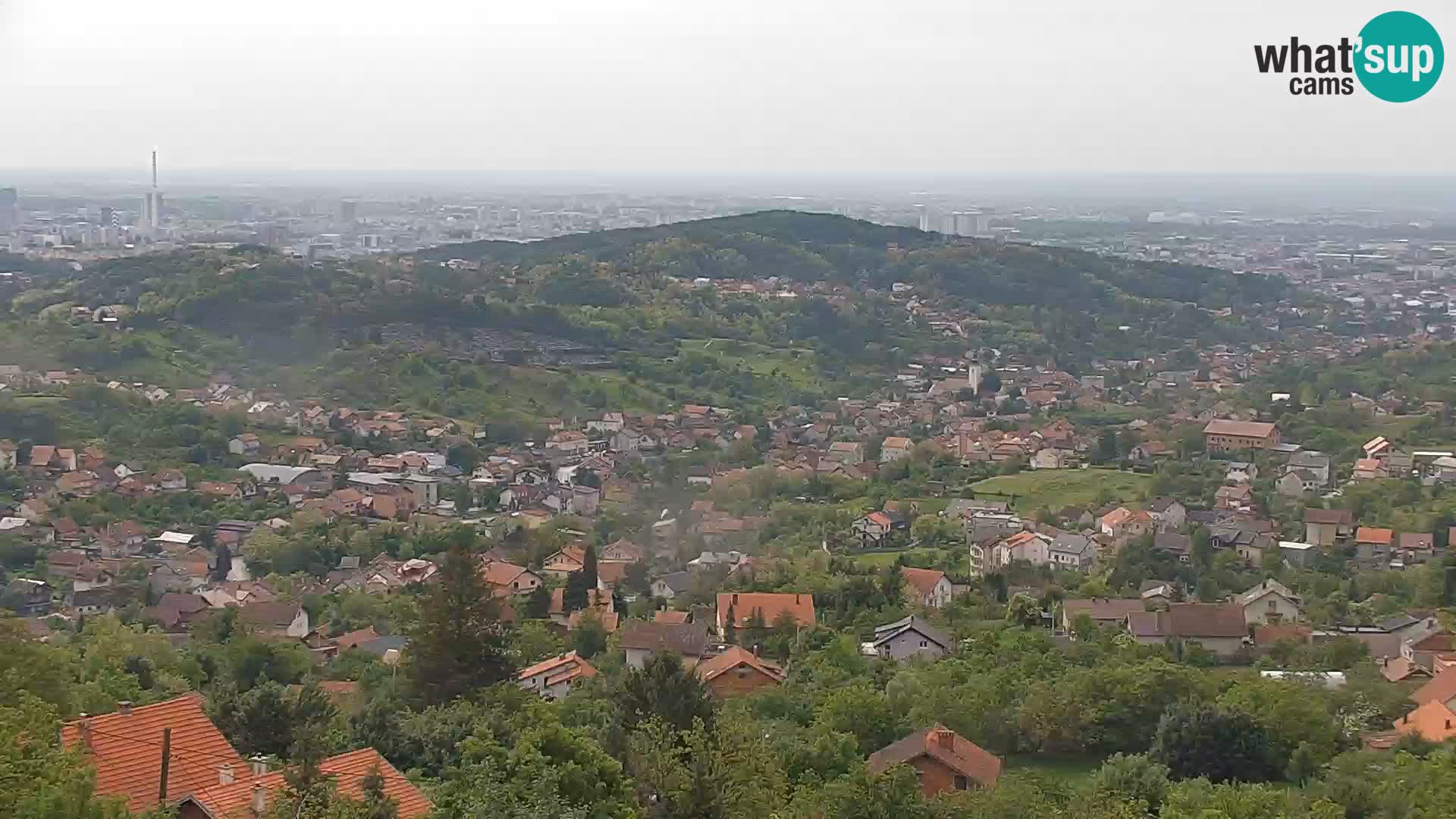 Vista panorámica de Zagreb