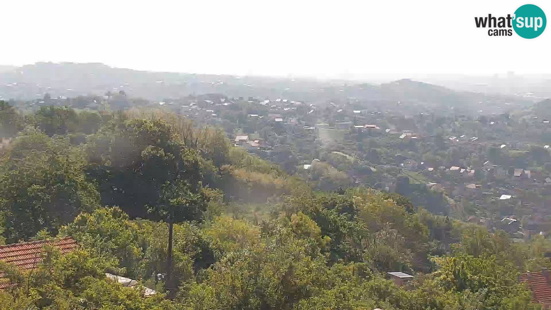 Panoramski pogled na Zagreb