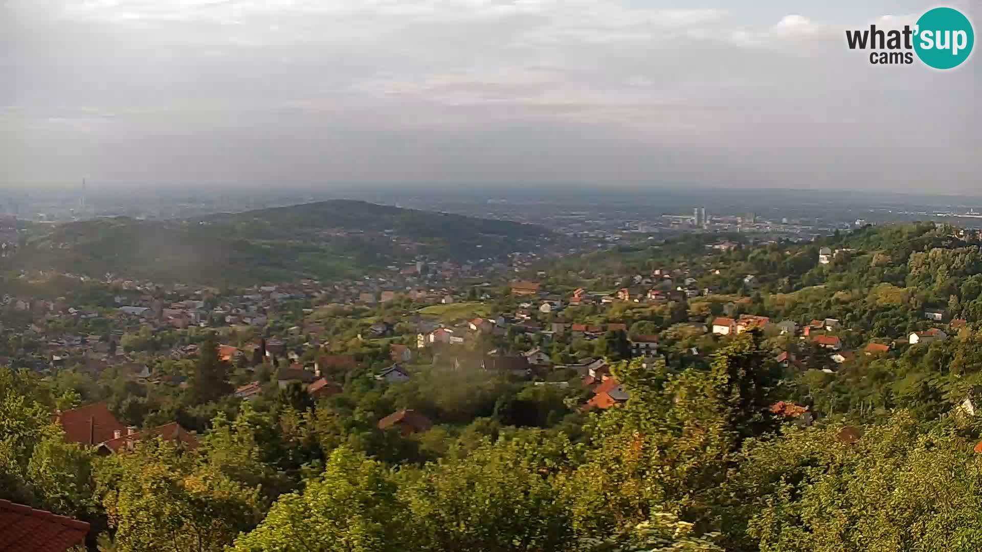 Vista panorámica de Zagreb