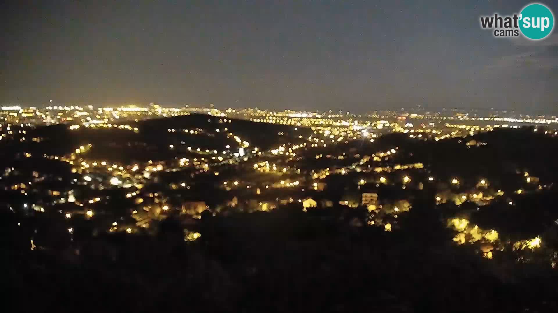 Panoramic view of Zagreb